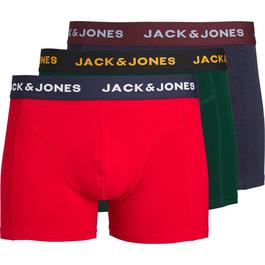 Jack and Jones James 3 Pack Boxer Trunk