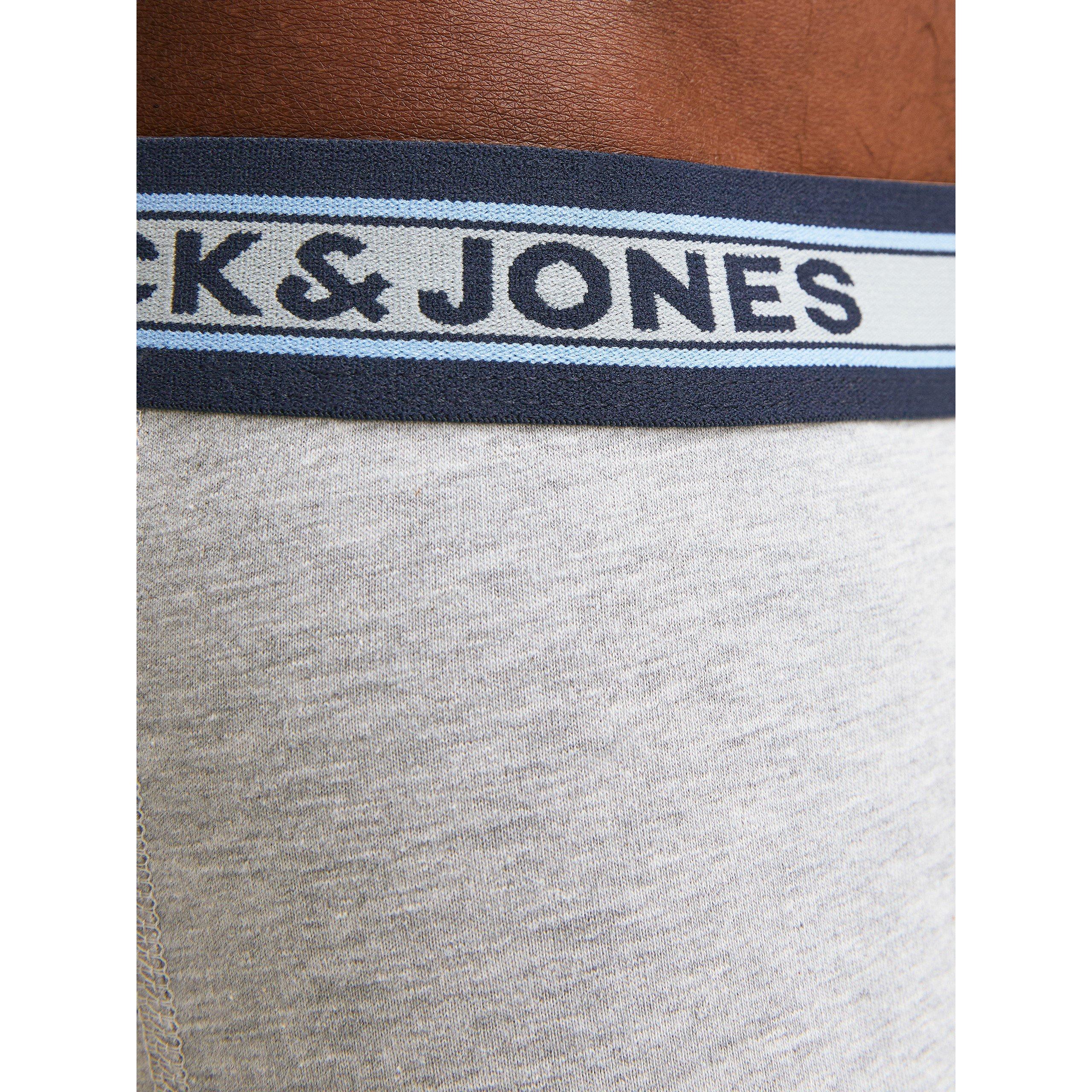 Multicolorido - Jack and Jones - Solid Mens 10-Pack Boxer Trunks - 6