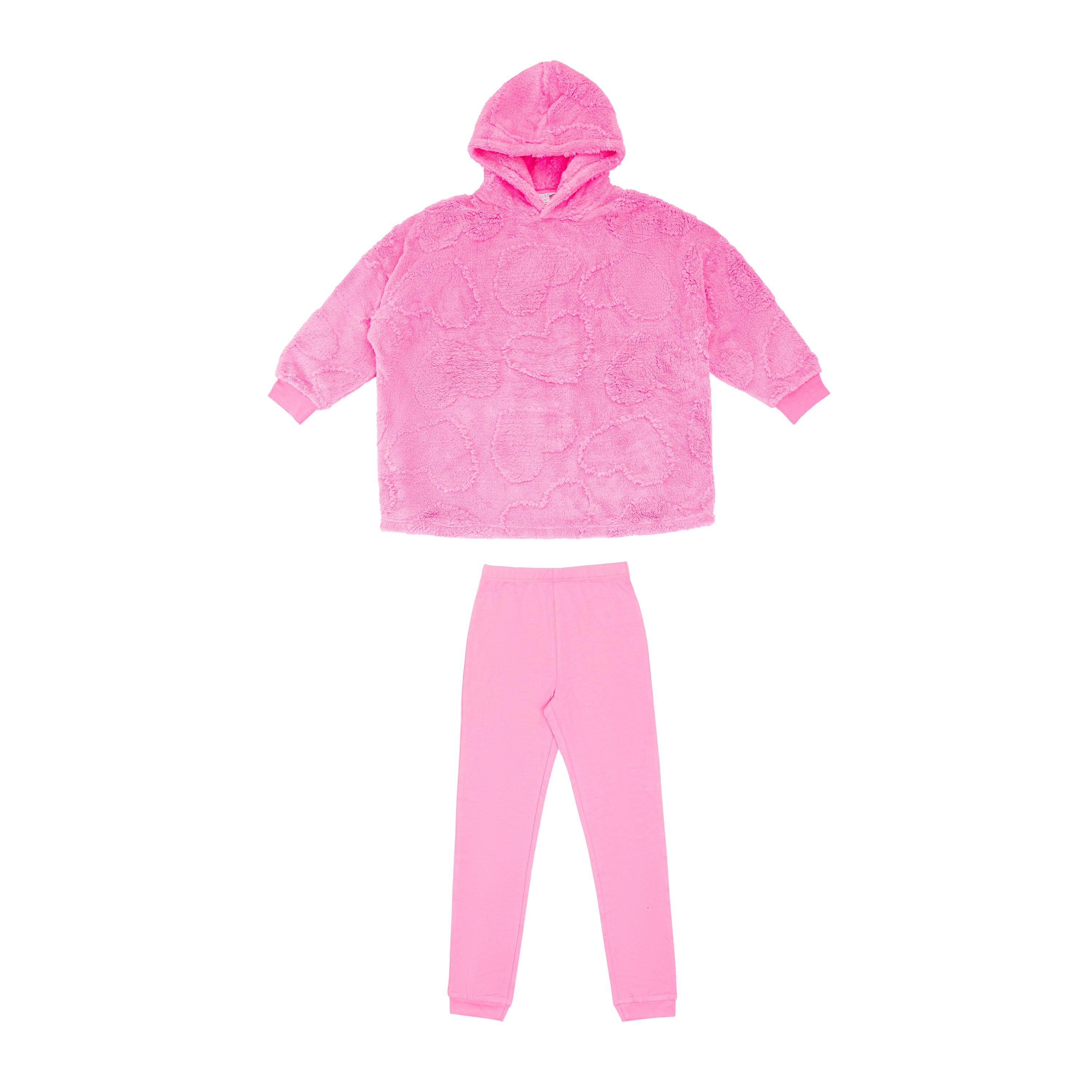 Roza - Miso - Girls Heart Hoodie and Legging Set - 1