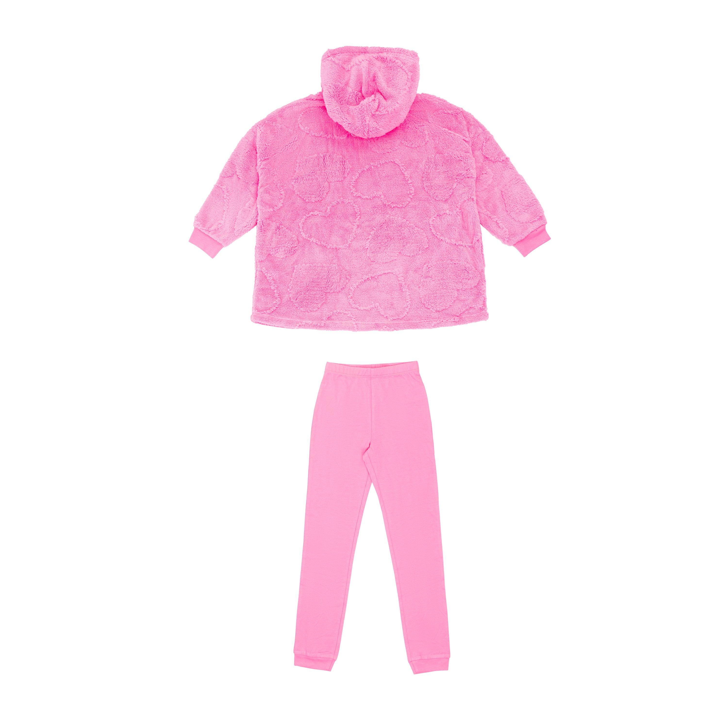 Roza - Miso - Girls Heart Hoodie and Legging Set - 2