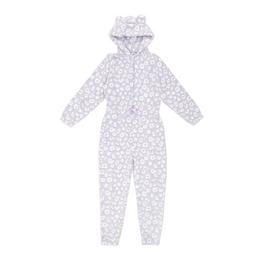 Miso Kids Girls Burnout Leopard Onesie