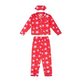 Miso Kids Girls Star Satin Pyjama Set