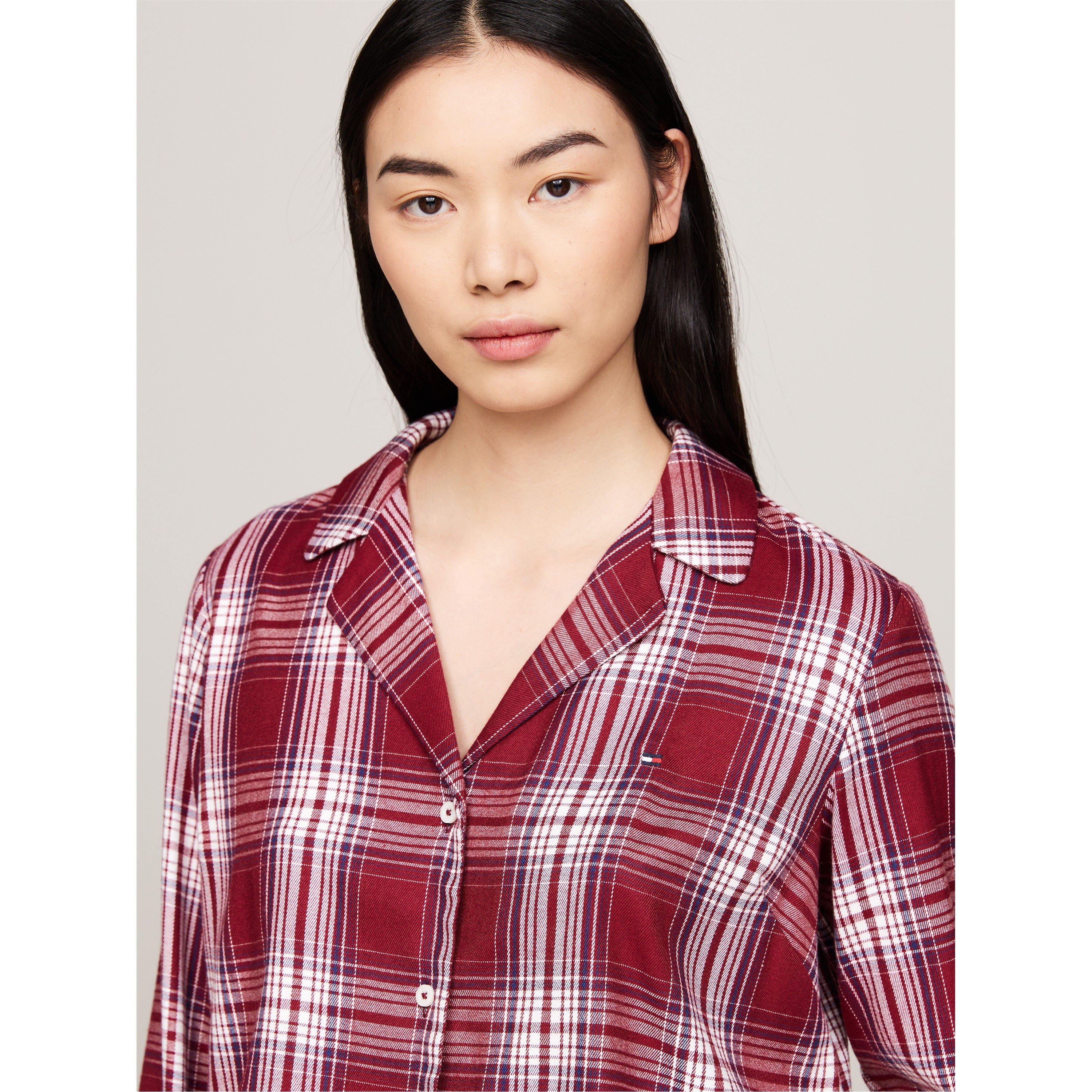 Plaid - Tommy Hilfiger - Tommy Hilfiger Ls Flnl Shirt Pj Set (Ext.Size) - 3