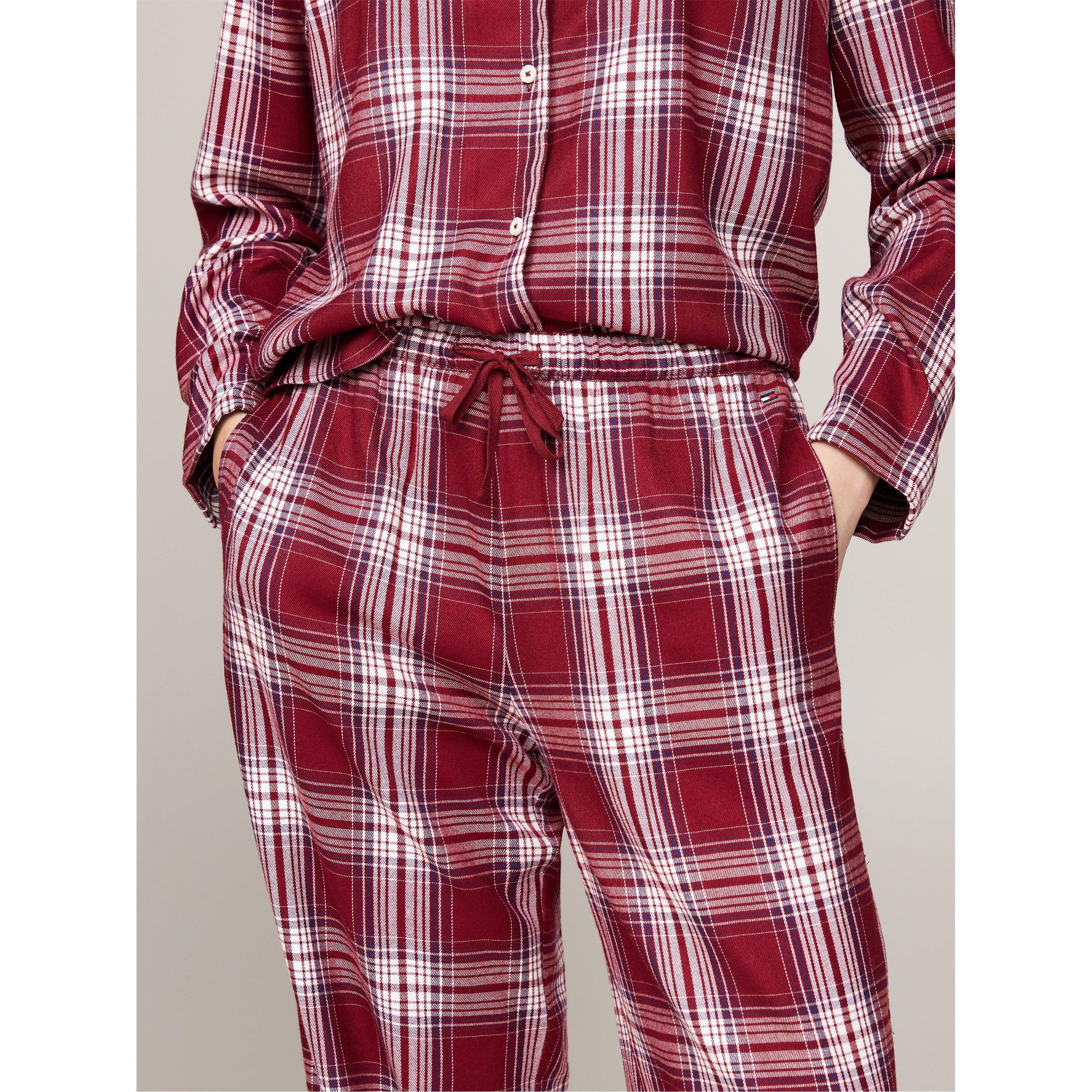 Plaid - Tommy Hilfiger - Tommy Hilfiger Ls Flnl Shirt Pj Set (Ext.Size) - 4