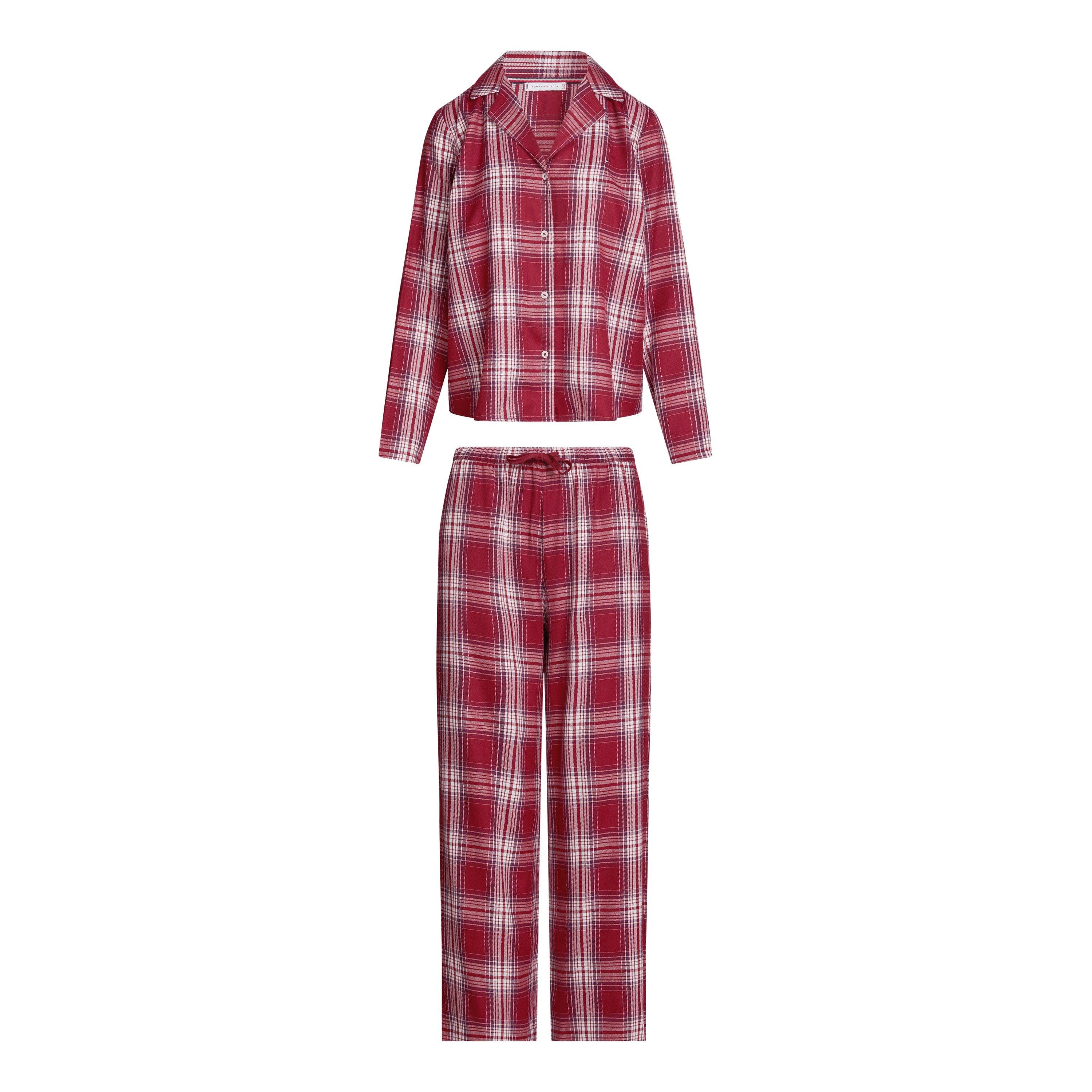 Plaid - Tommy Hilfiger - Tommy Hilfiger Ls Flnl Shirt Pj Set (Ext.Size) - 5