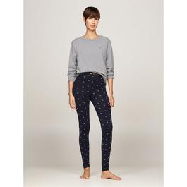 Tommy Hilfiger Legging Pj Set With Eyemask