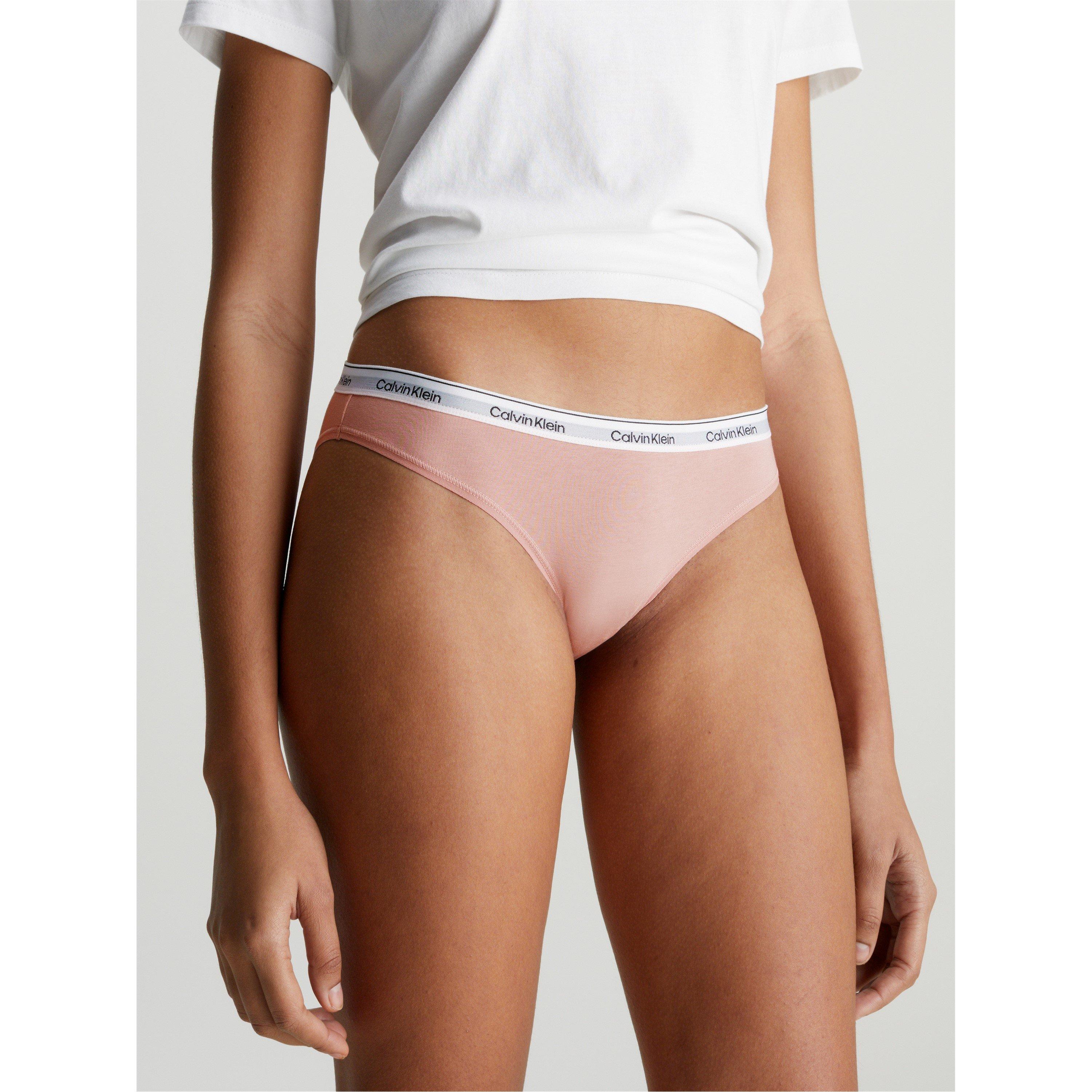 Calvin Klein Women's Logo Brief - Subdued - 12 (M)