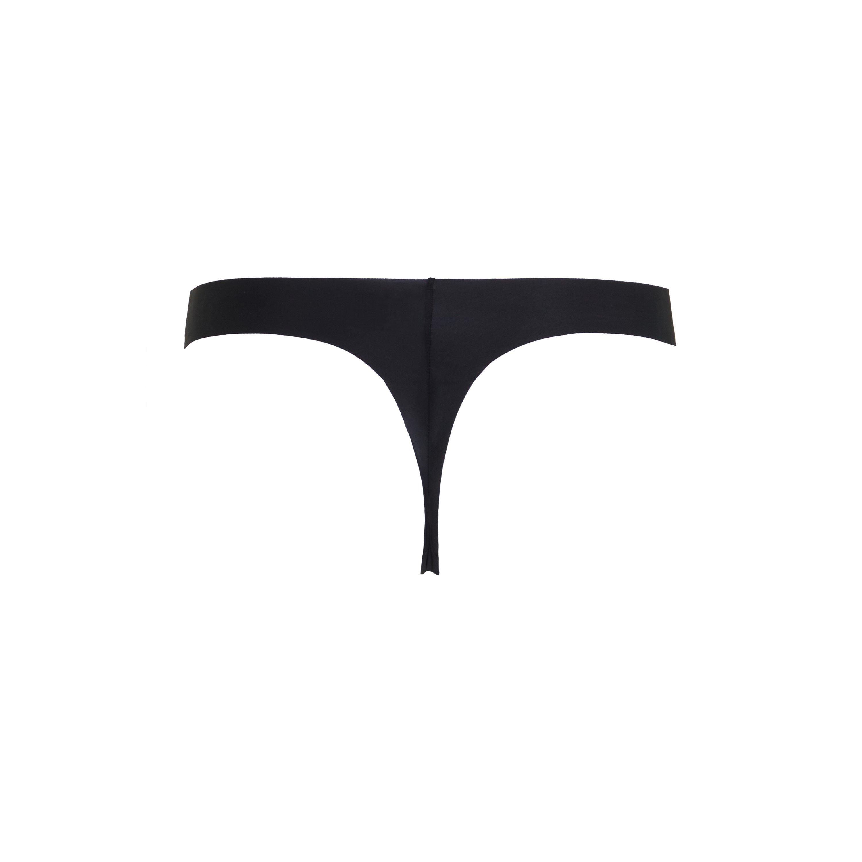 Schwarz - Calvin Klein - Women's Thong Briefs - 6