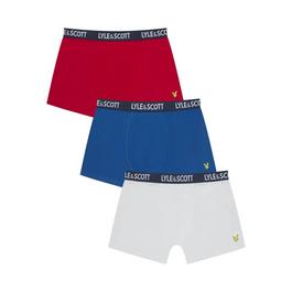 Lyle and Scott 3 Pack Core Trunk Juniors