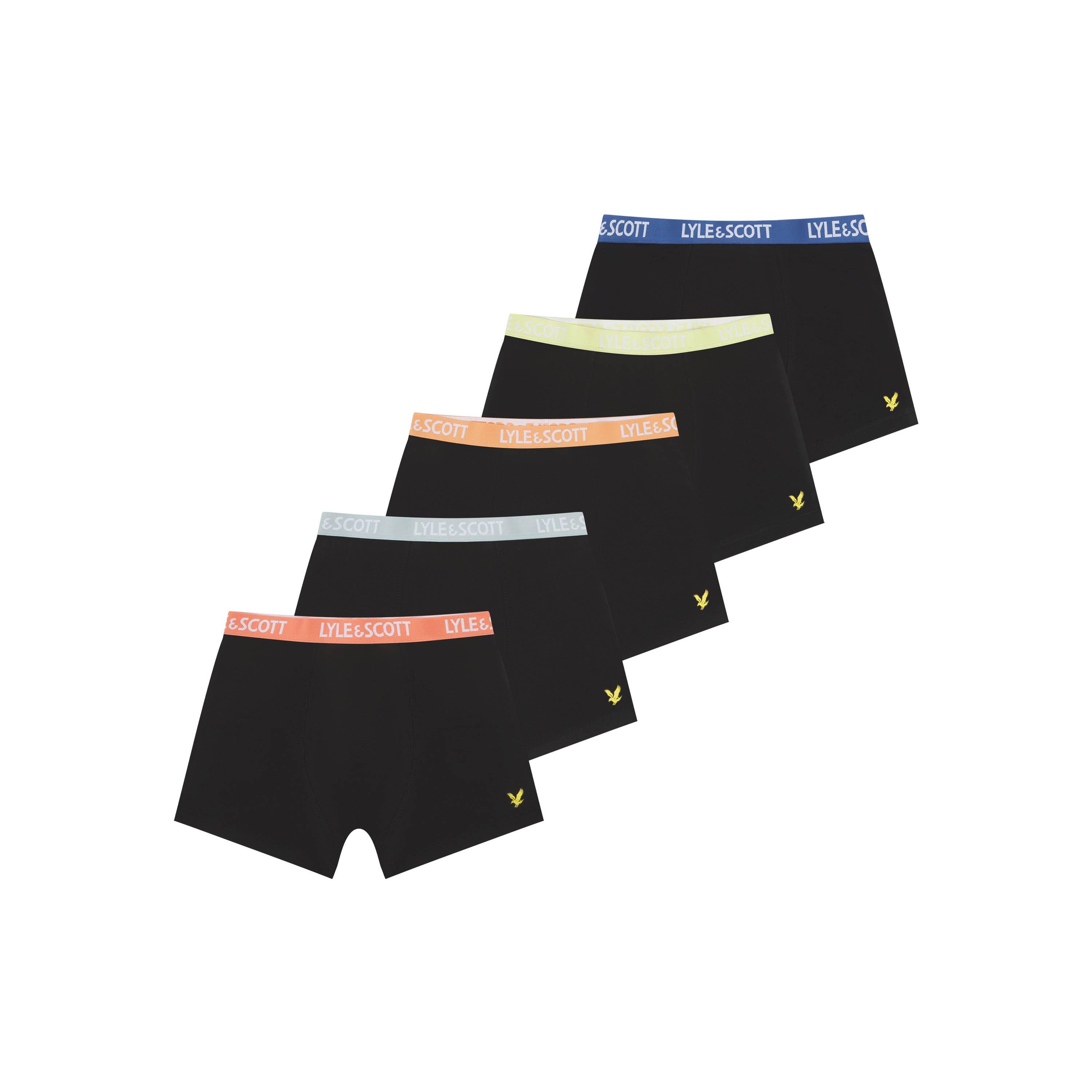 Lyle and Scott Kids&#x27; 5-Pack Trunks