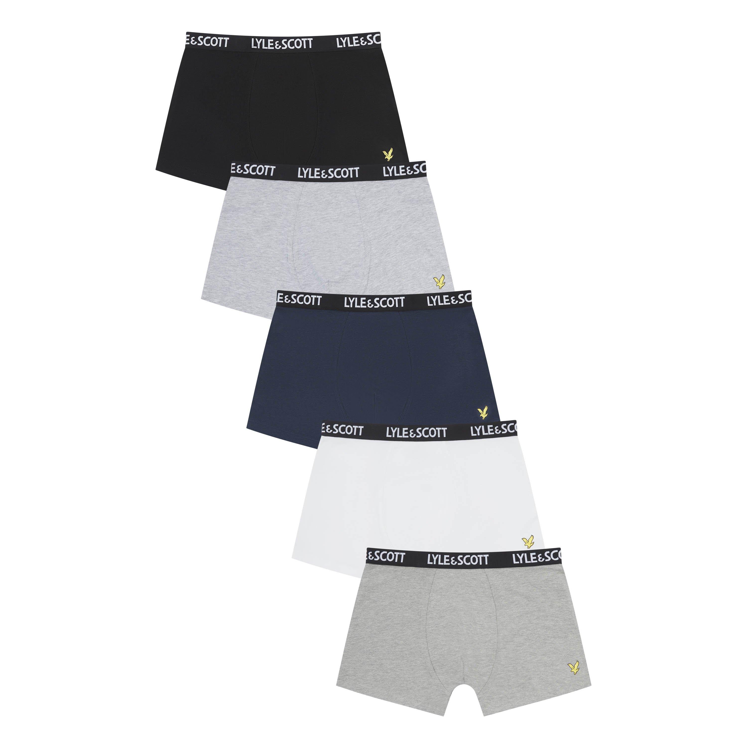 Multi - Lyle and Scott - Kids' 5-Pack Trunks - 1