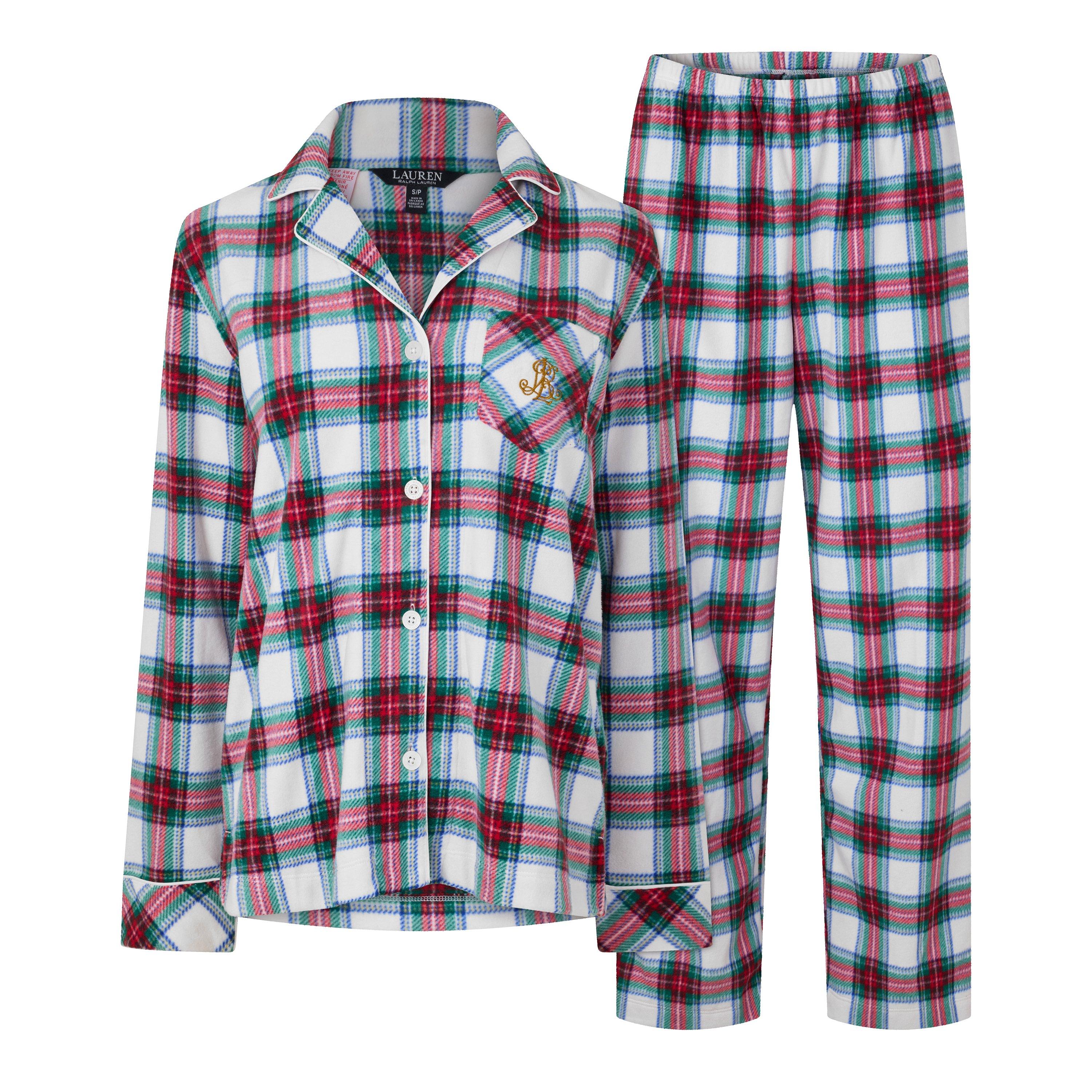 Women's Fleece Long Sleeve Pyjama Sets