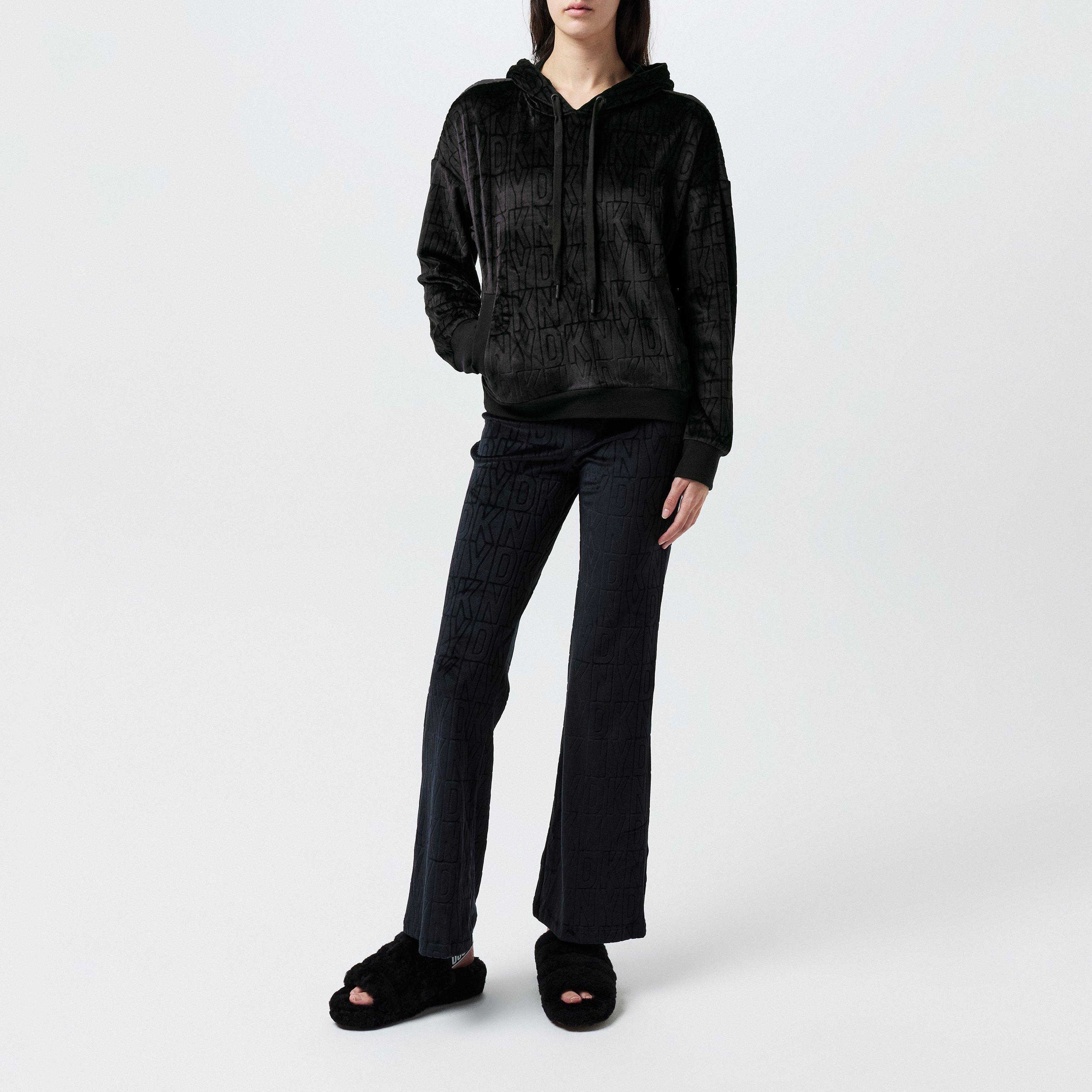 Zwart - DKNY - Women's Long-Sleeve Pyjama Set - 1