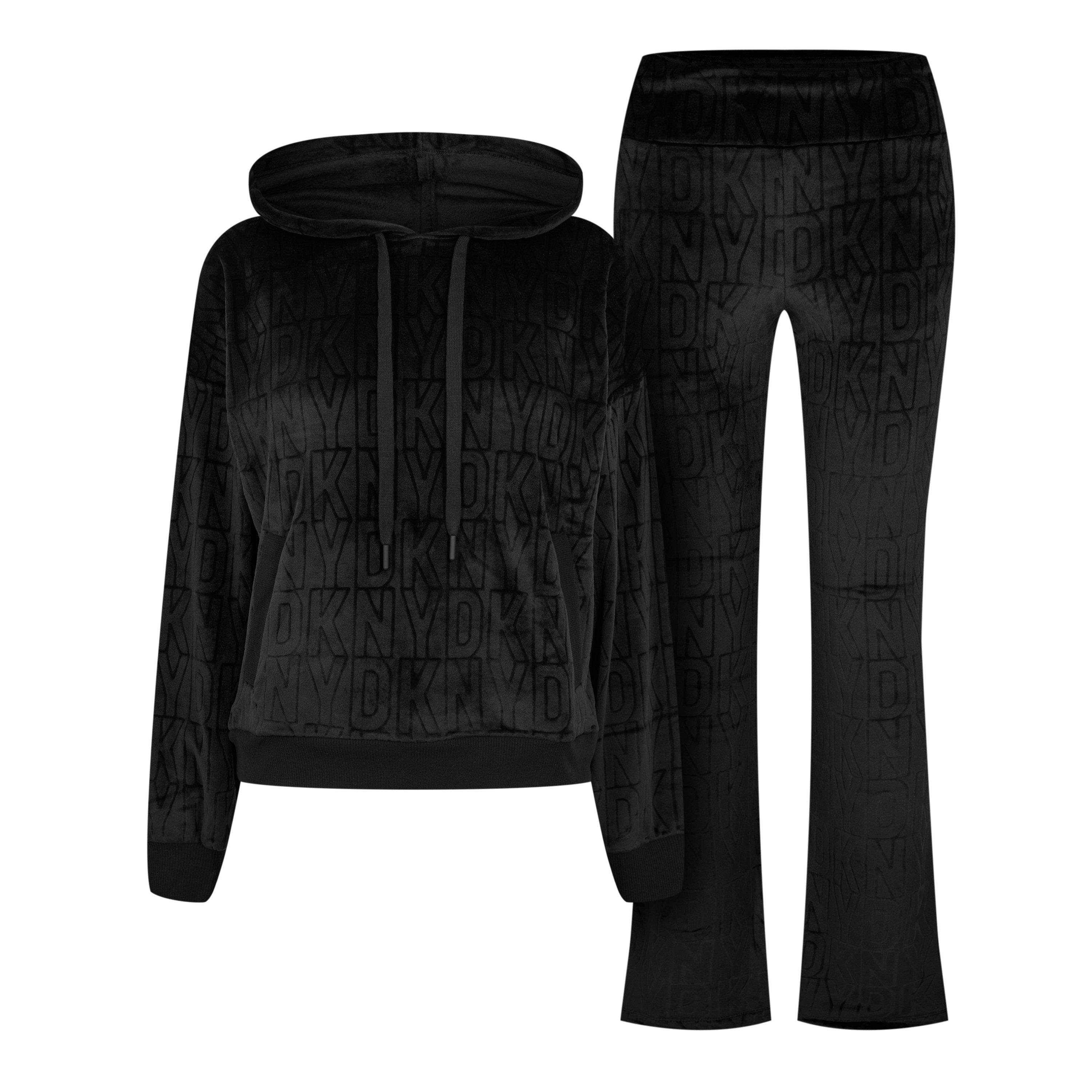 Zwart - DKNY - Women's Long-Sleeve Pyjama Set - 5