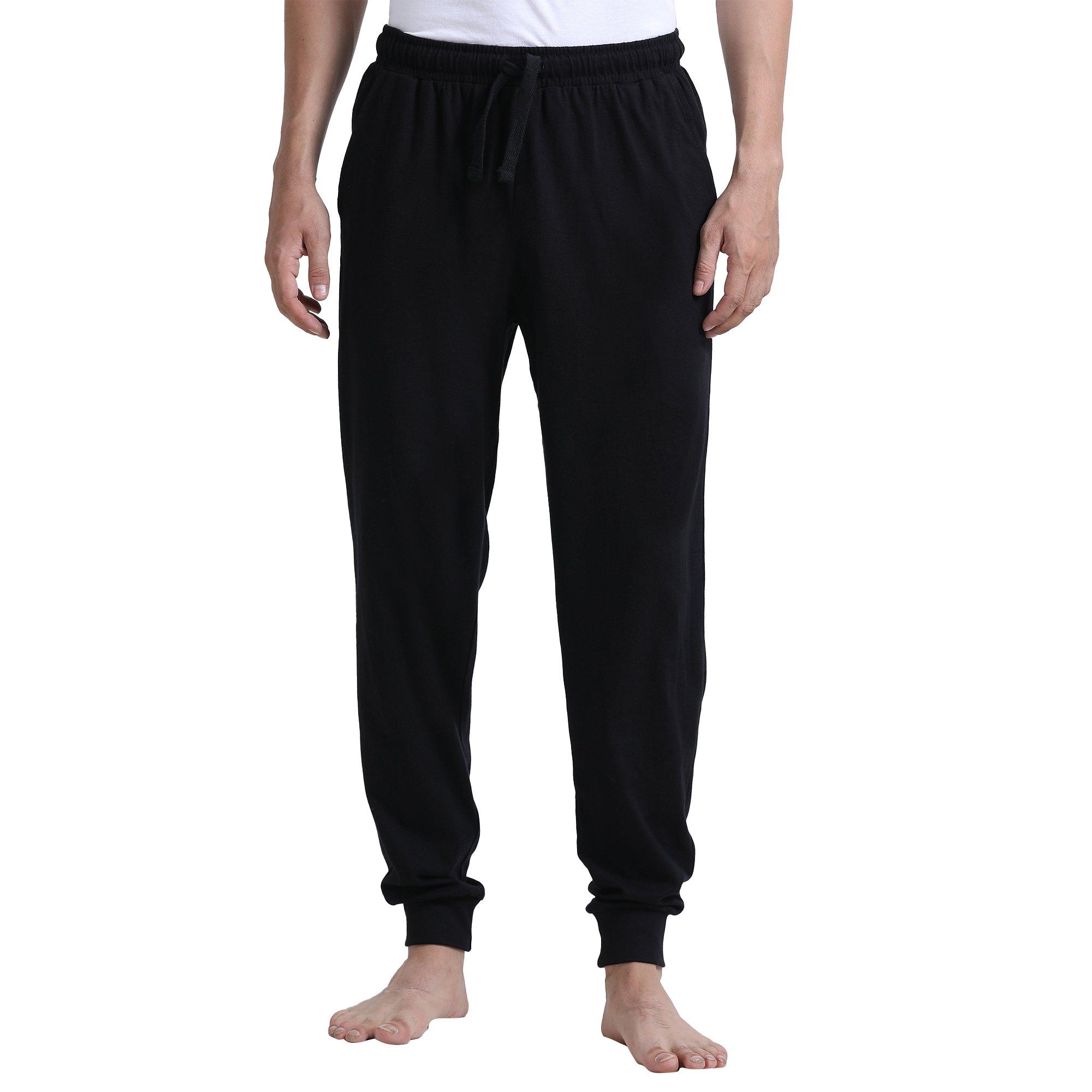 Black - Howick - 2 Pack Cuffed Pyjama Bottoms - 2
