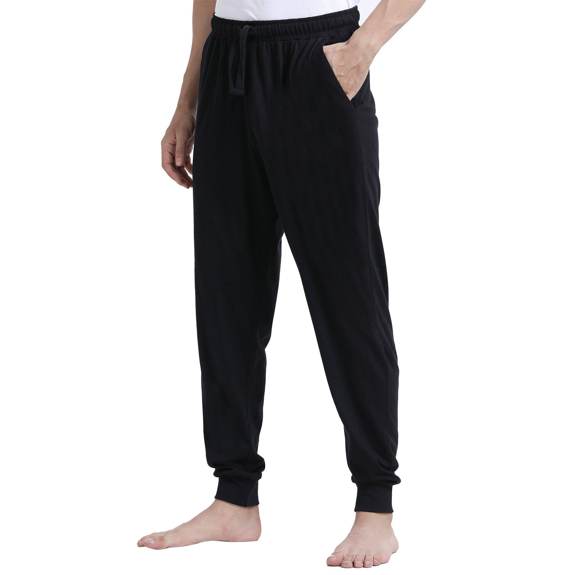 Black - Howick - 2 Pack Cuffed Pyjama Bottoms - 3