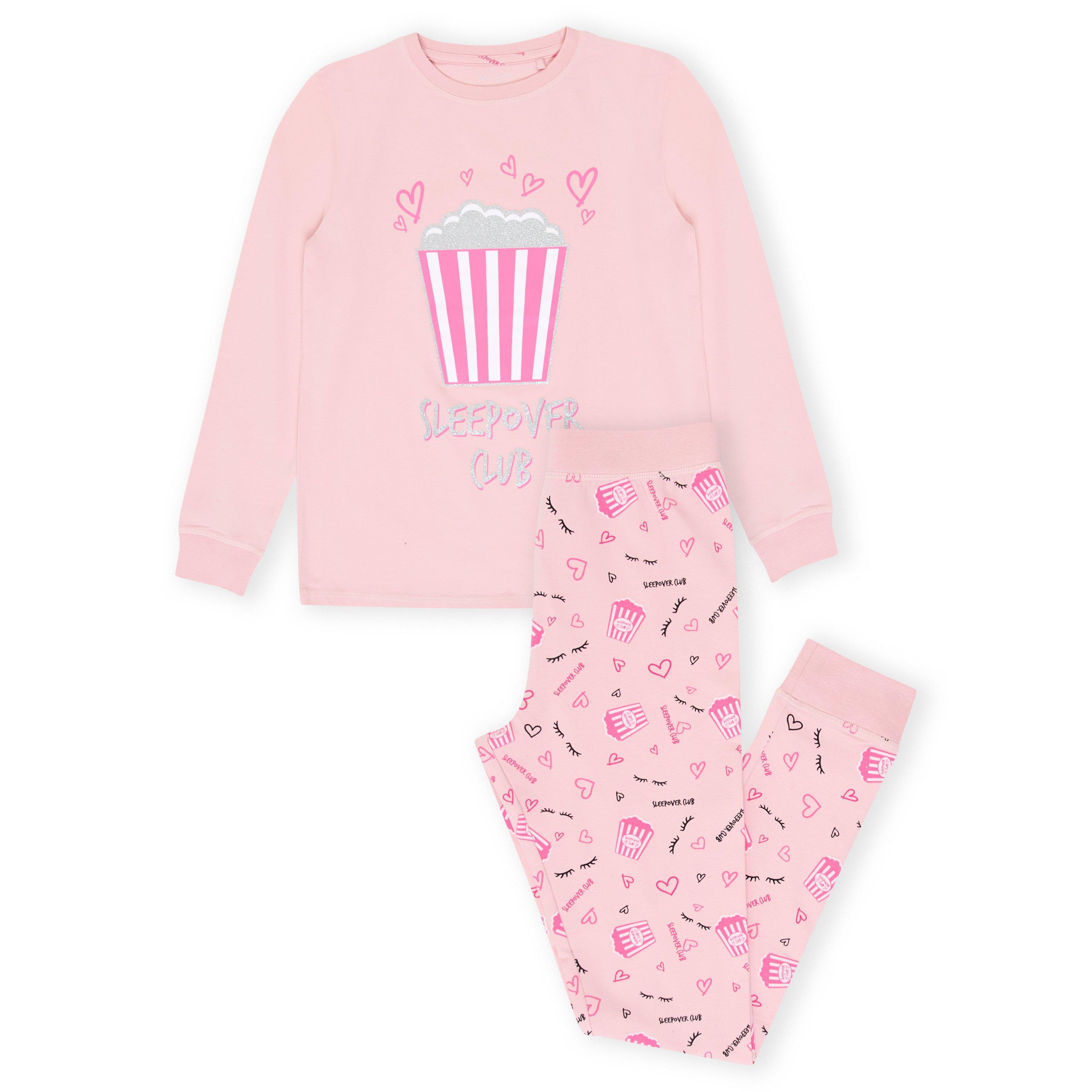 Pink - Miso - Kids' Sleepover Club Long-Sleeve Pyjama Sets - 1