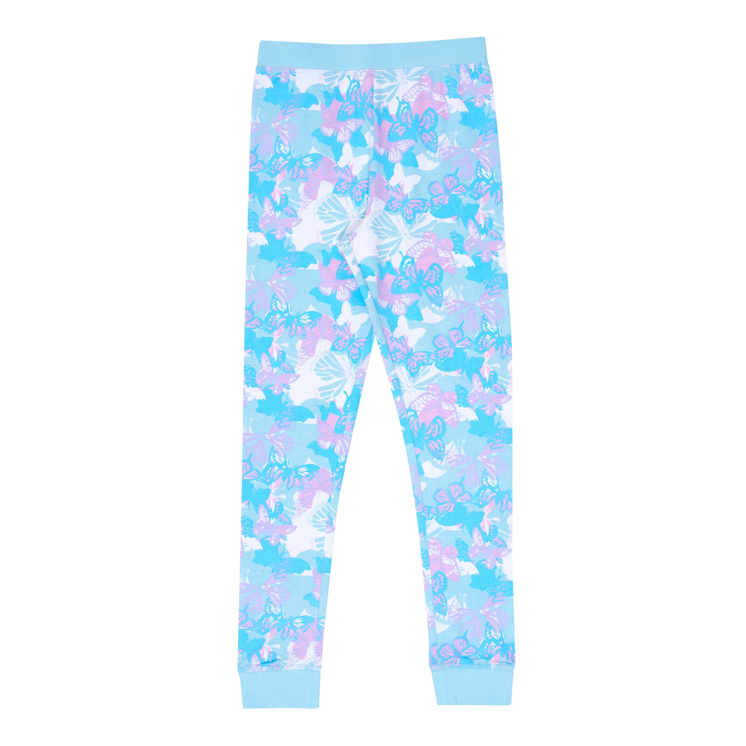 Bleu - Miso - Girls Butterfly Pyjama Set - 4