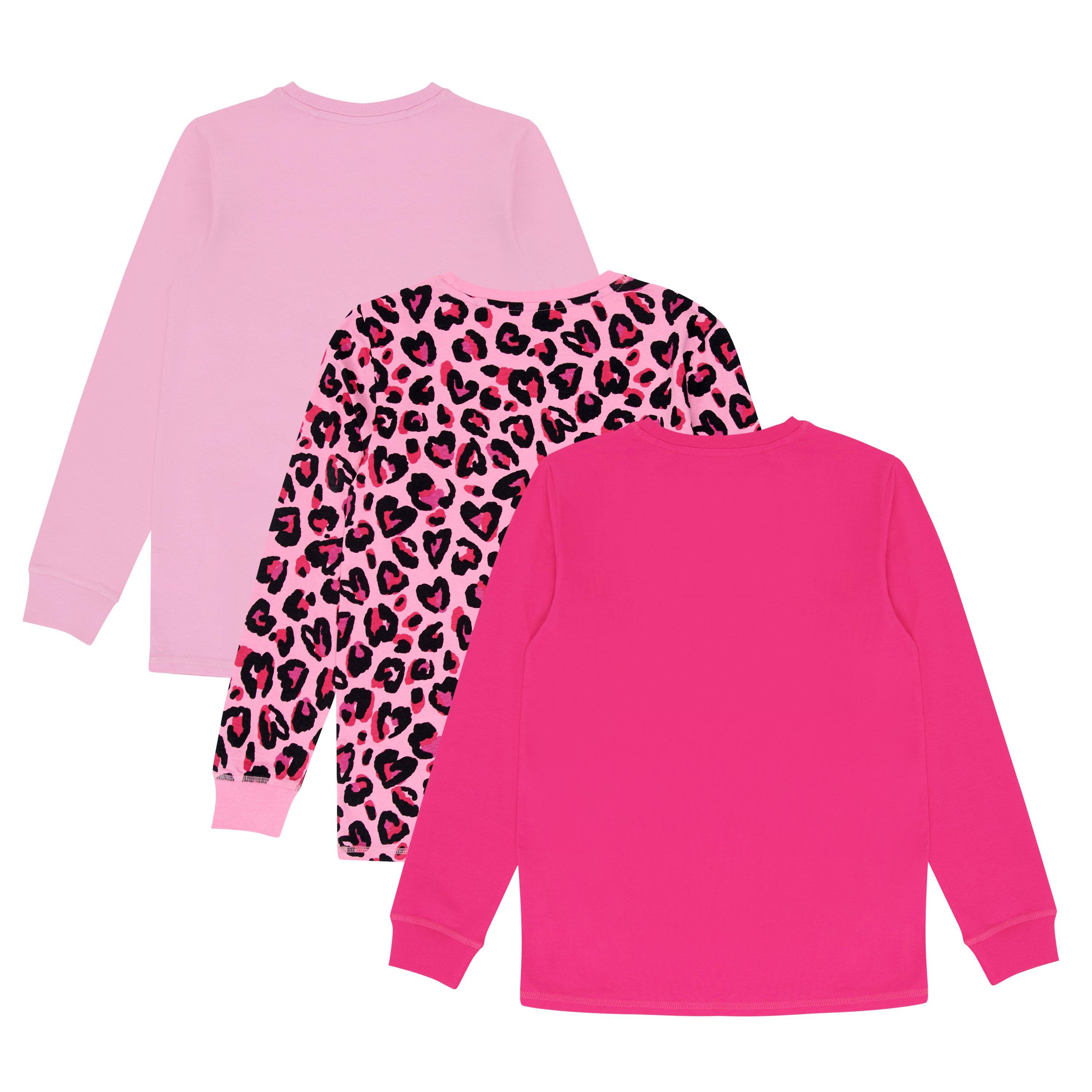 Rosa - Miso - Kids' Leopard Long-Sleeve Pyjama Set - 3