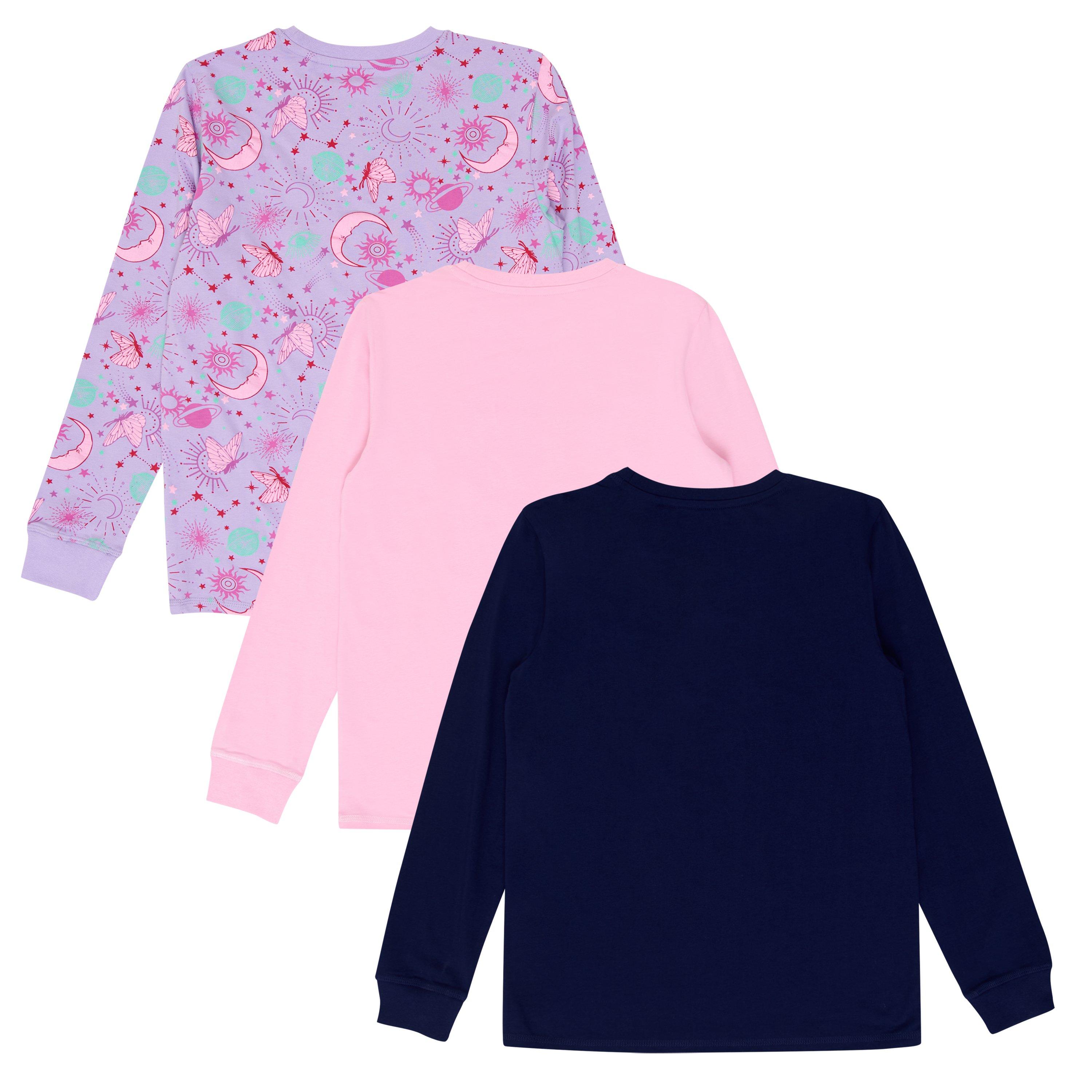 Marine/Violet - Miso - Cosmic Long-Sleeve Pyjama Set - 3