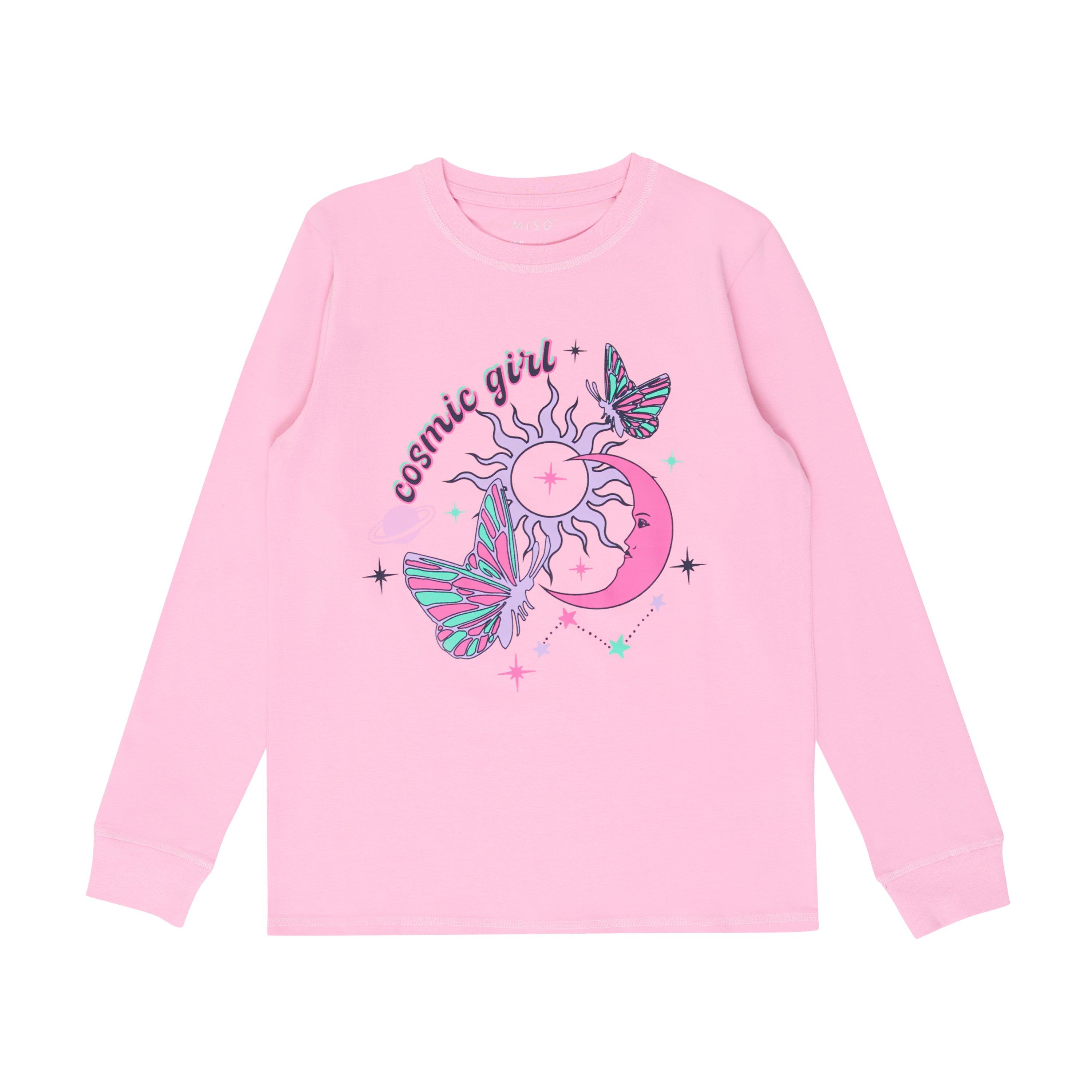 Marine/Violet - Miso - Cosmic Long-Sleeve Pyjama Set - 8