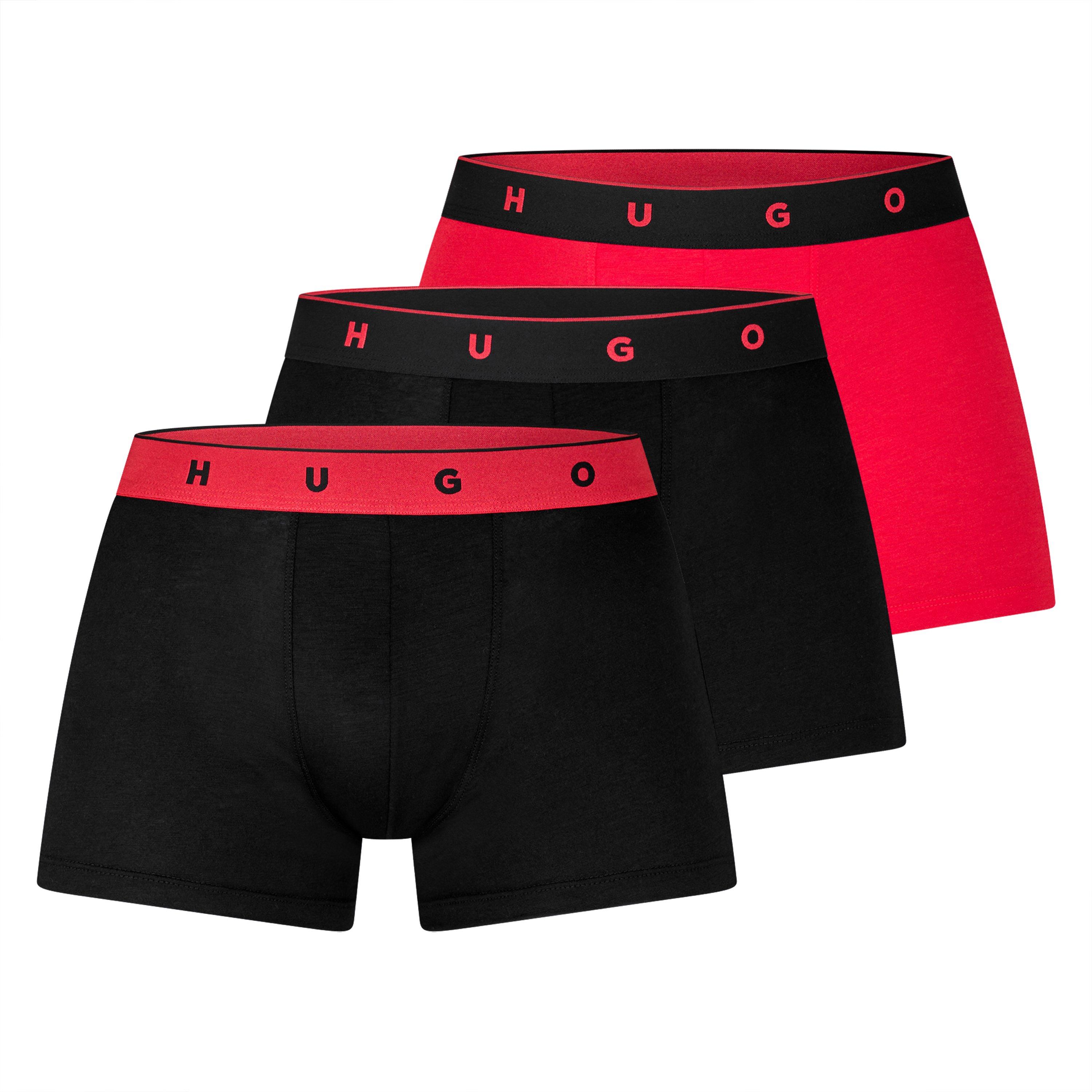 Black/Red - Hugo - Hugo Trnk Titan 3pk Sn64 - 1