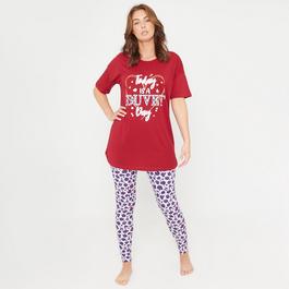 Linea Ladies Duvet Day Legging Pyjama Set