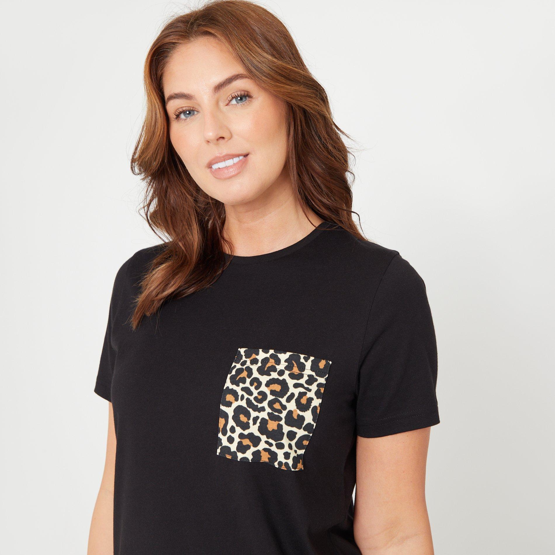 Noir - Linea - Animal Pocket Cotton Pyjama Set - 5