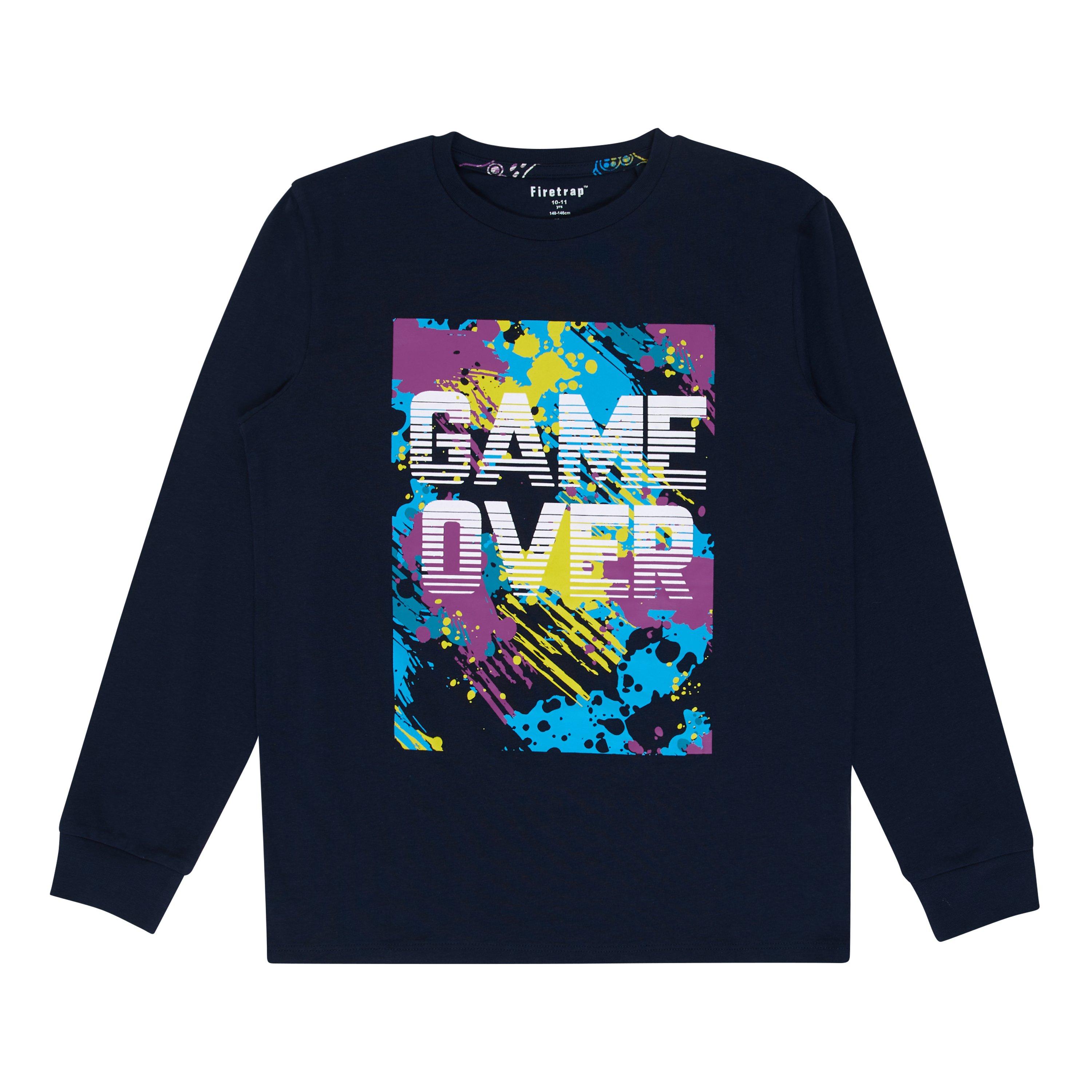 Sort/Multi - Firetrap - Kids' Gaming Long-Sleeve Pyjama Sets - 11
