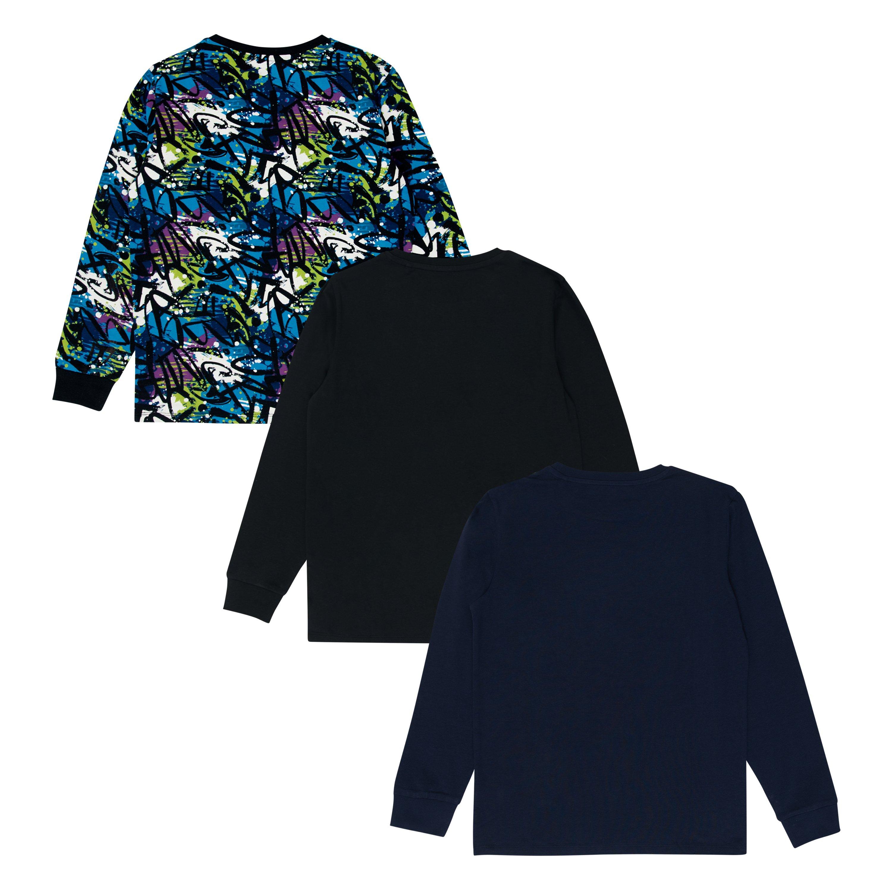 Sort/Multi - Firetrap - Kids' Gaming Long-Sleeve Pyjama Sets - 3