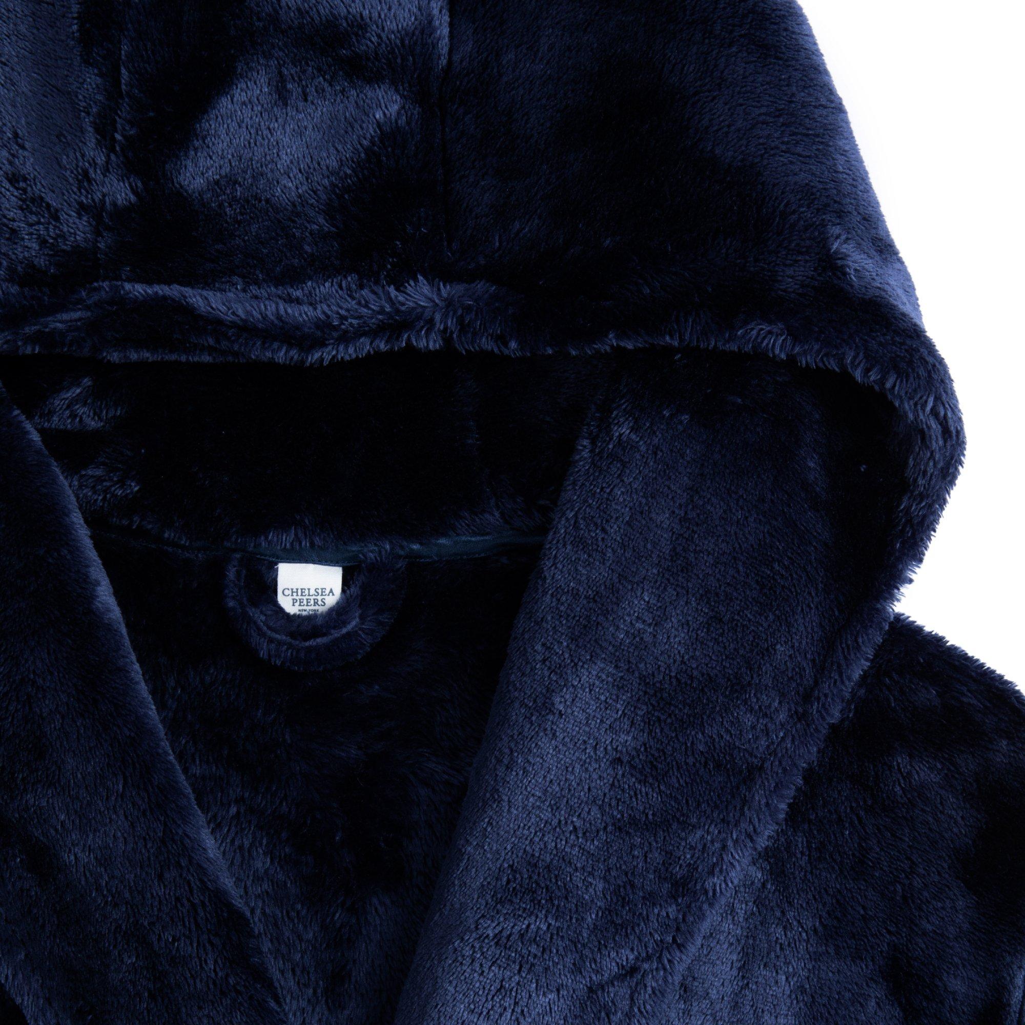 Azul marino - Chelsea Peers - Women's Fluffy Dressing Gown - 7