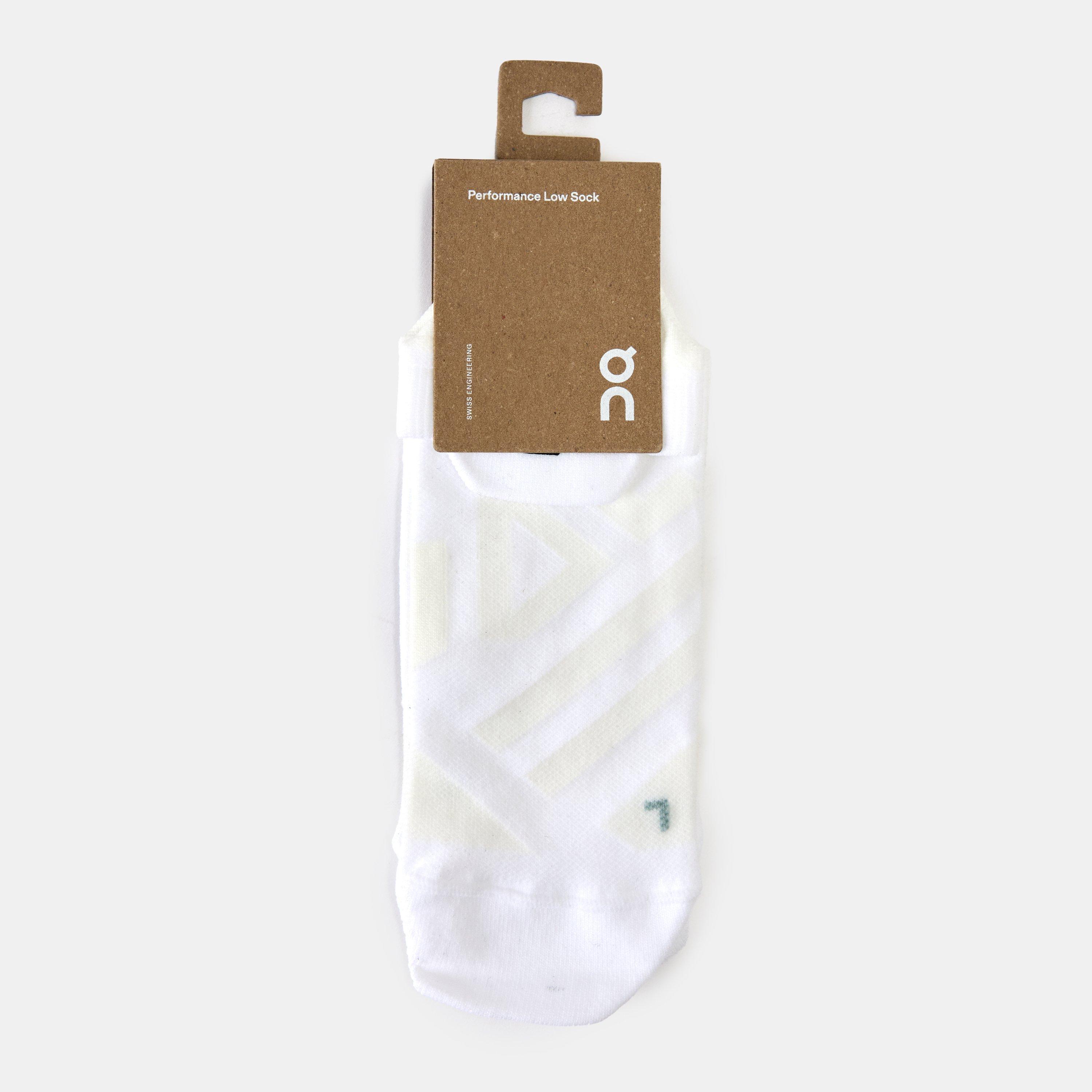 White - On Cloud - Performance Low Trainer Socks - 2