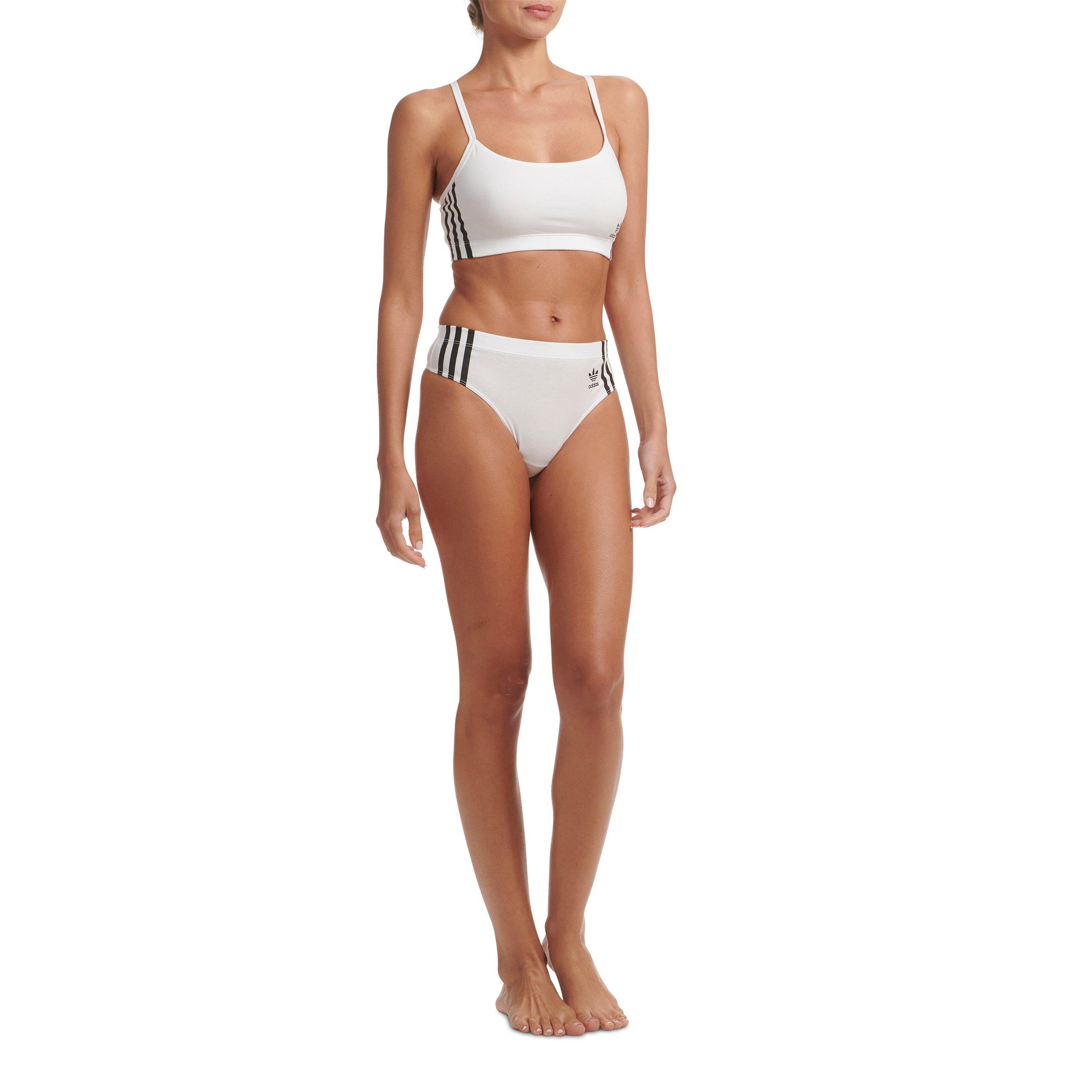 Wit - adidas Originals - Adidas Comfort Flex Cotton Thong - 5