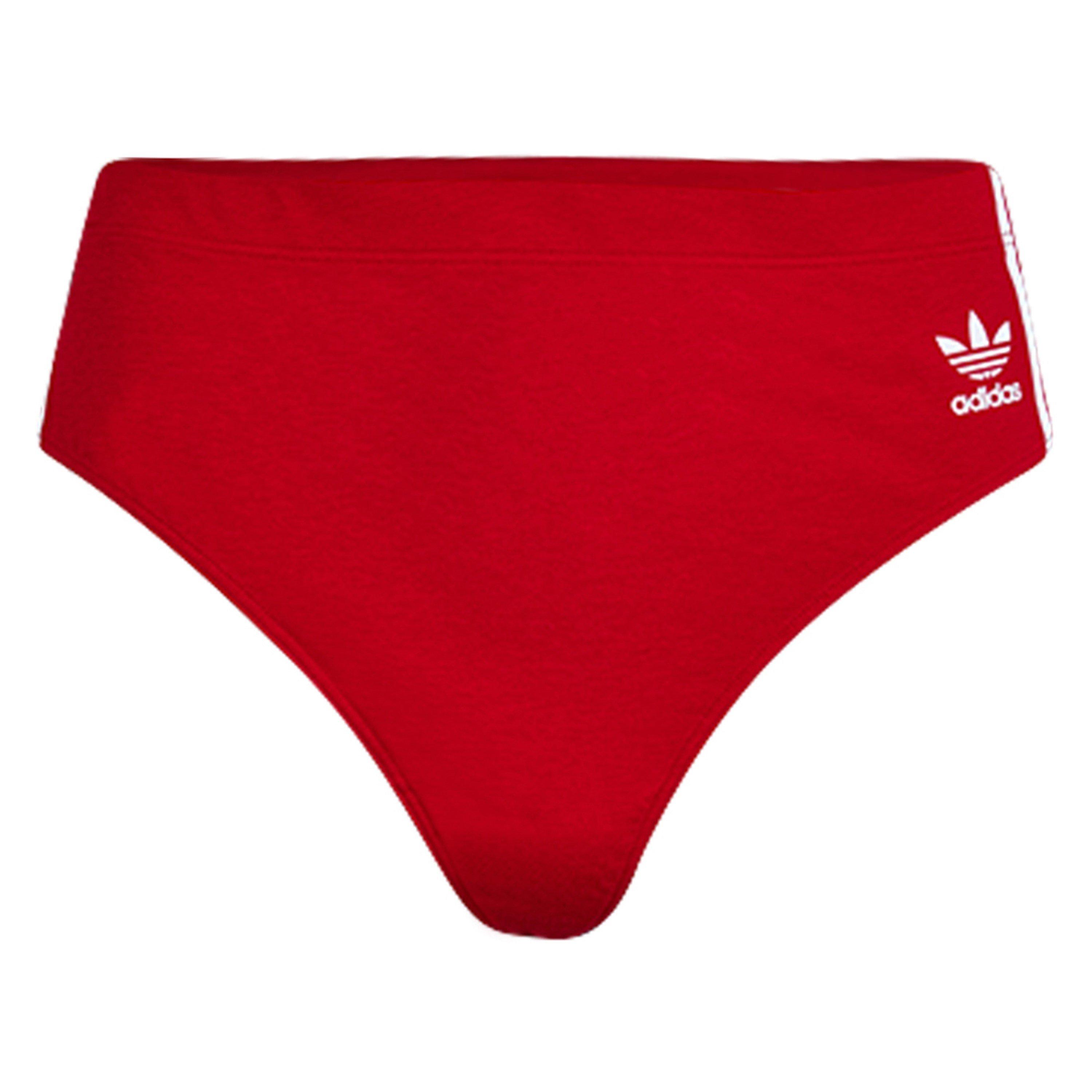 Adidas Originals Women's Comfort Flex Cotton Thong - Red - 16 (XL)