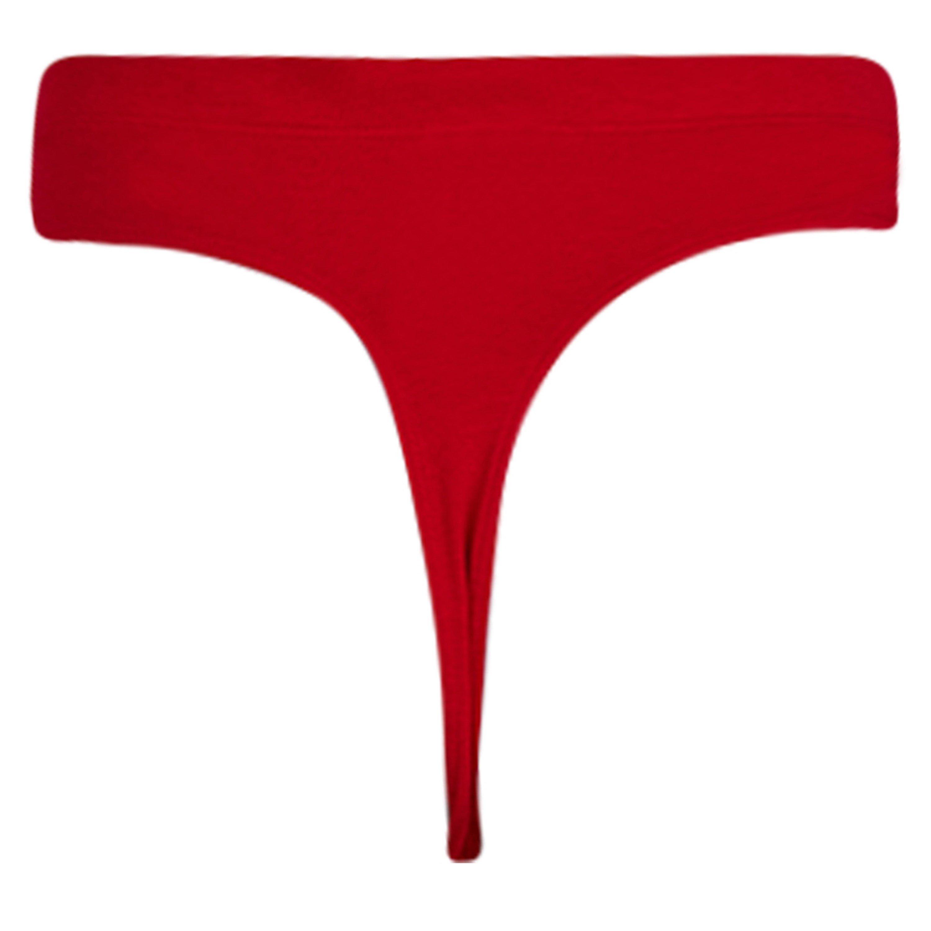 Red - adidas Originals - Comfort Flex Cotton Thong - 2