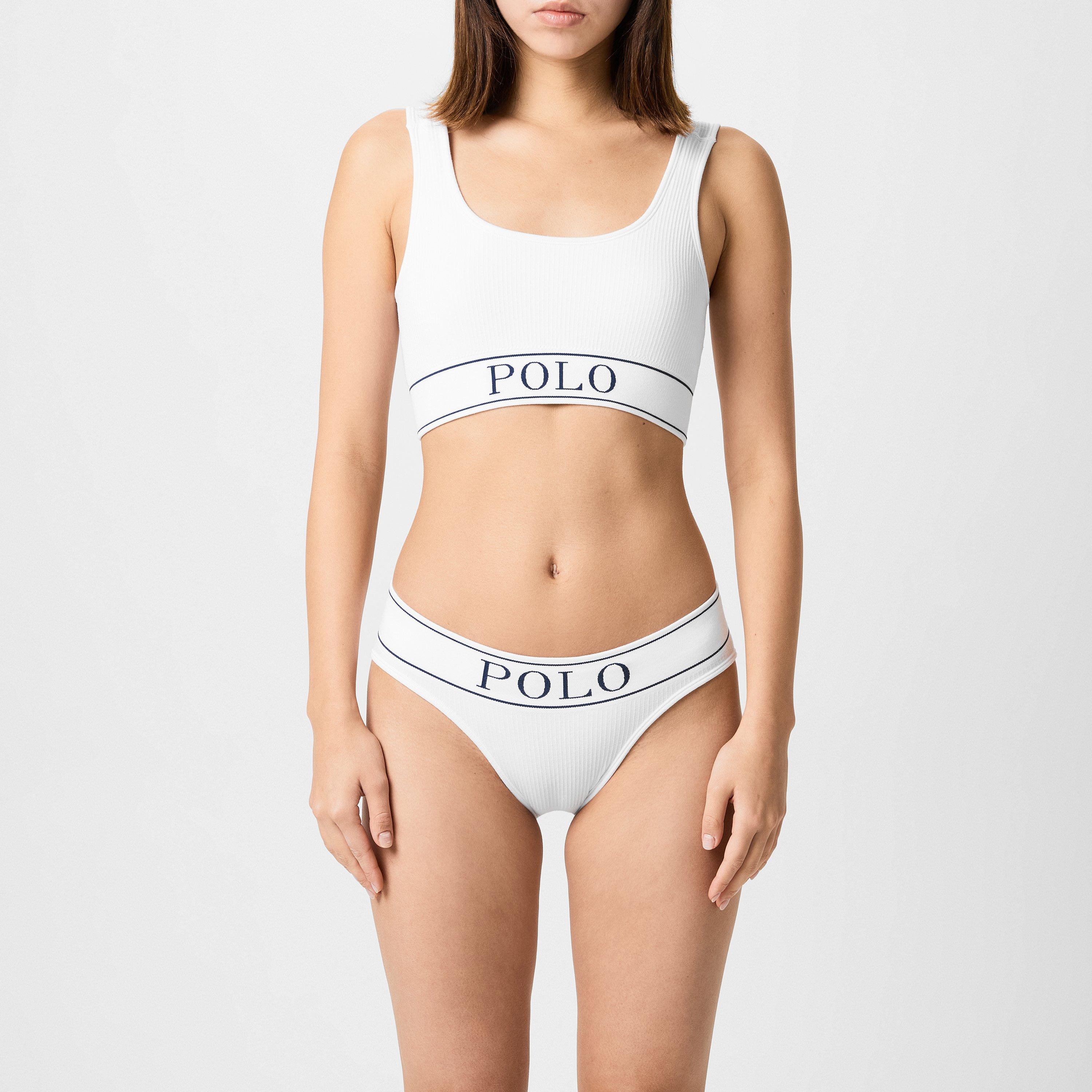 White Cloud - Polo Ralph Lauren - Women's Ribbed Hipster Briefs - 3