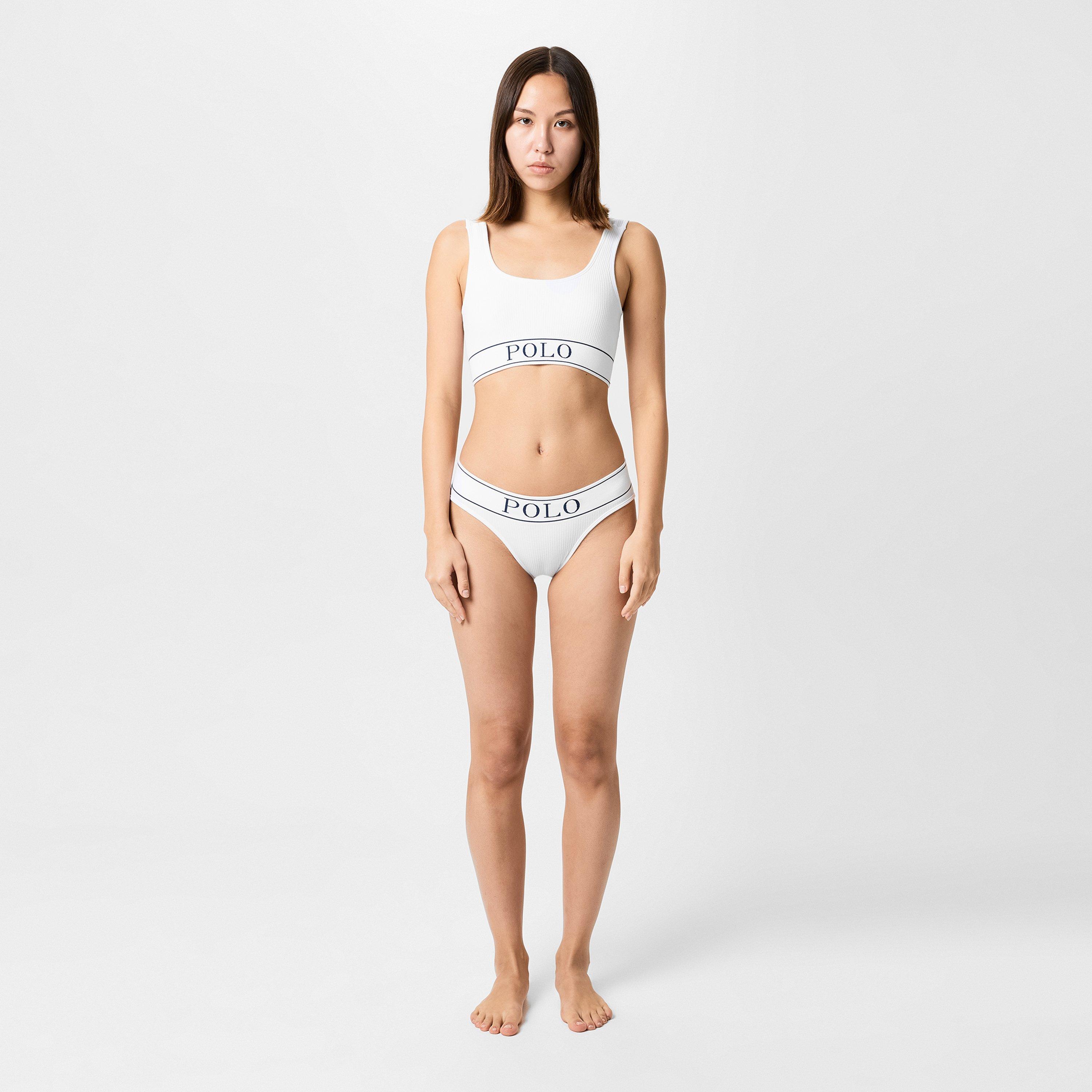White Cloud - Polo Ralph Lauren - Women's Ribbed Hipster Briefs - 5