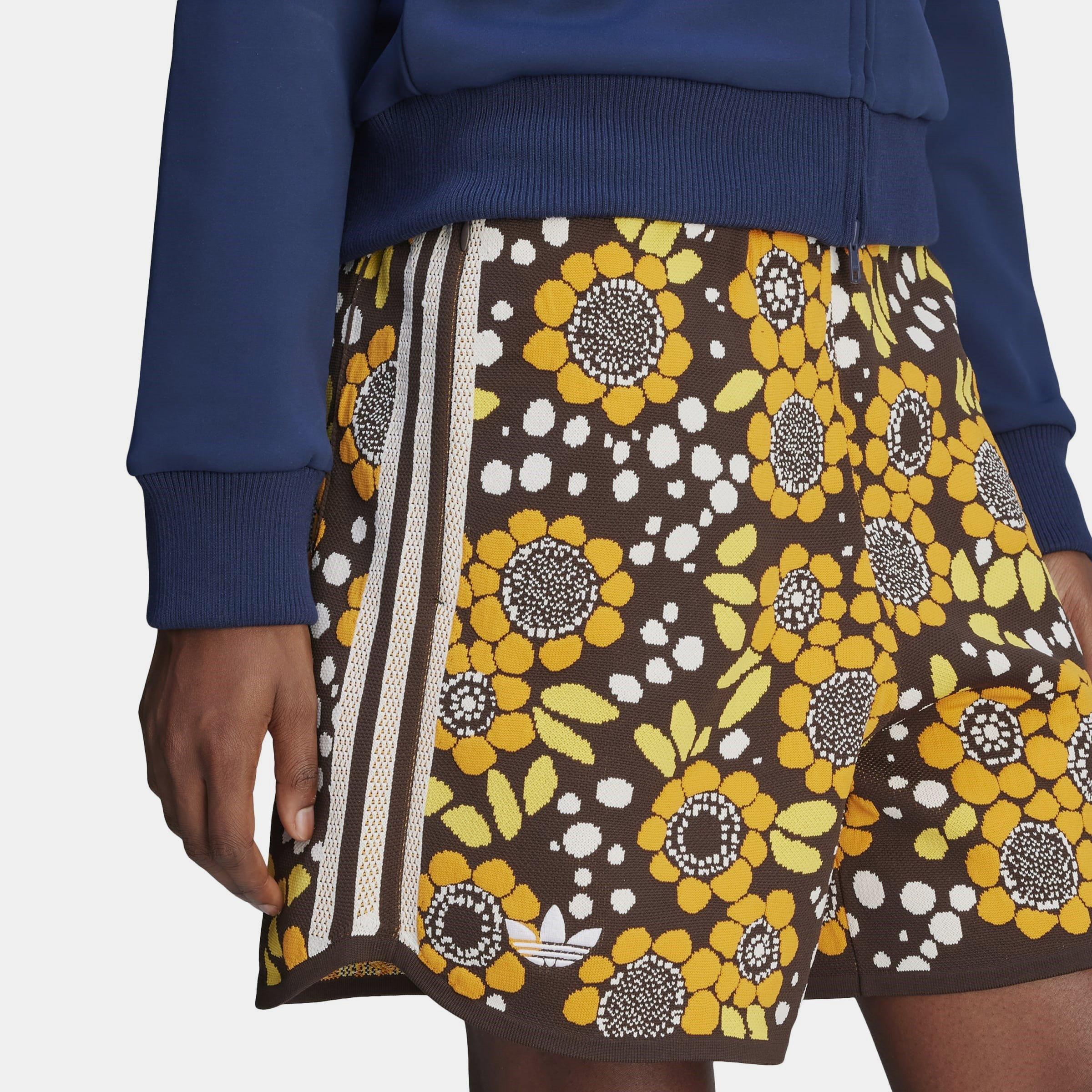 Multicolour - adidas Originals - By Wales Bonner Knit Floral Shorts - 6