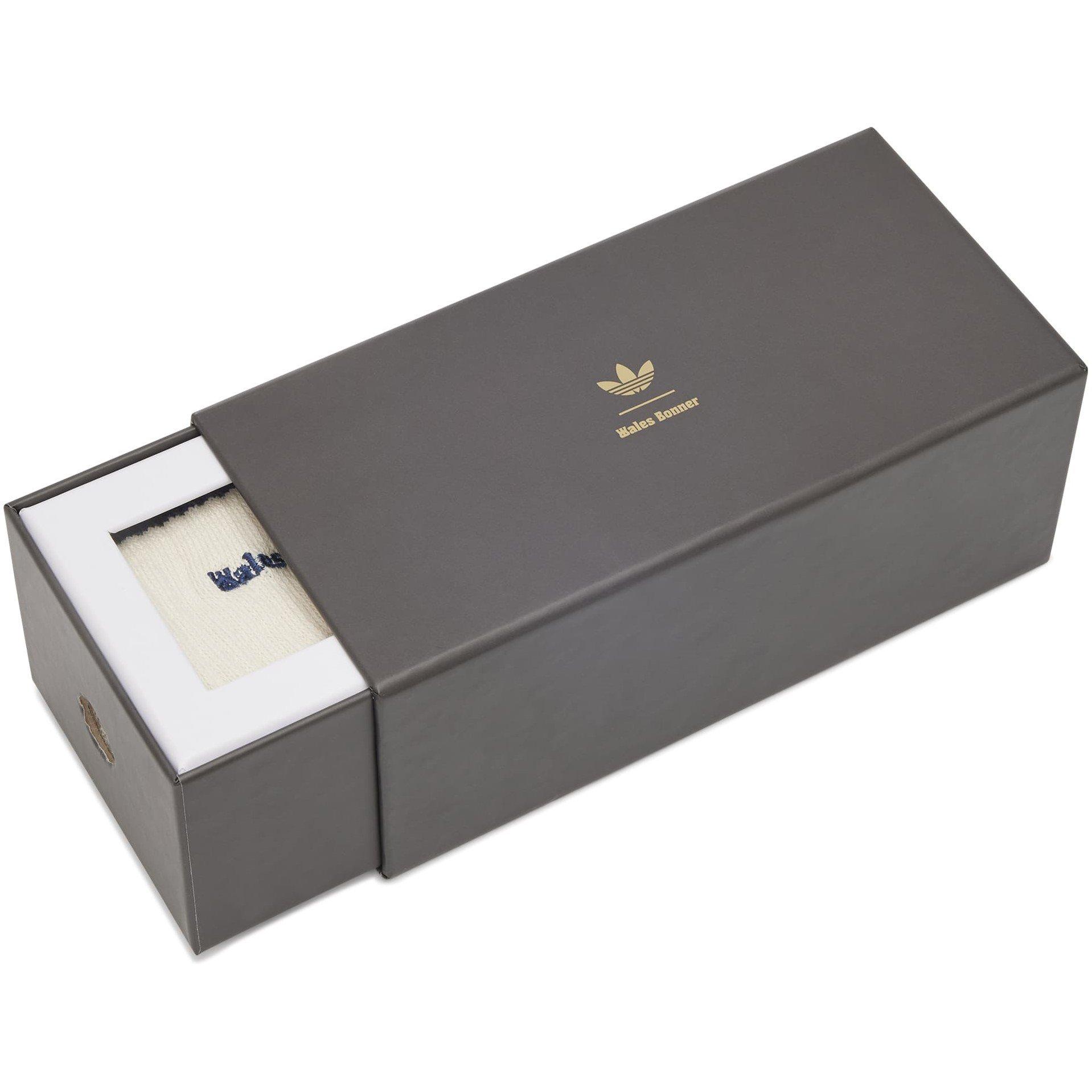 White Navy - adidas Originals - By Wales Bonner 3-Stripes Socks - 3