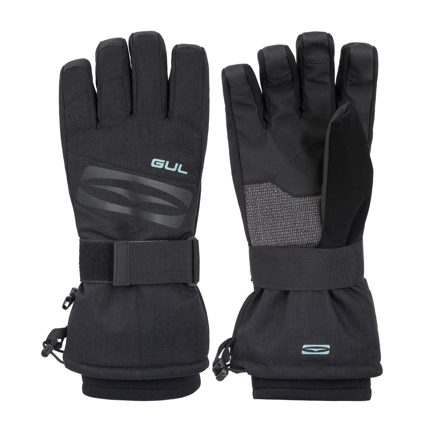 Preto - Gul - Powder Ski Gloves - 1