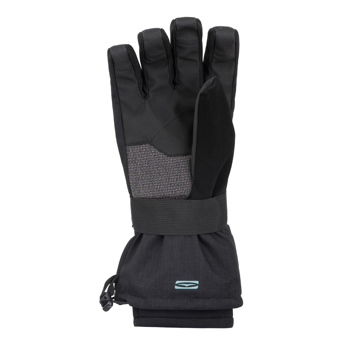 Preto - Gul - Powder Ski Gloves - 3