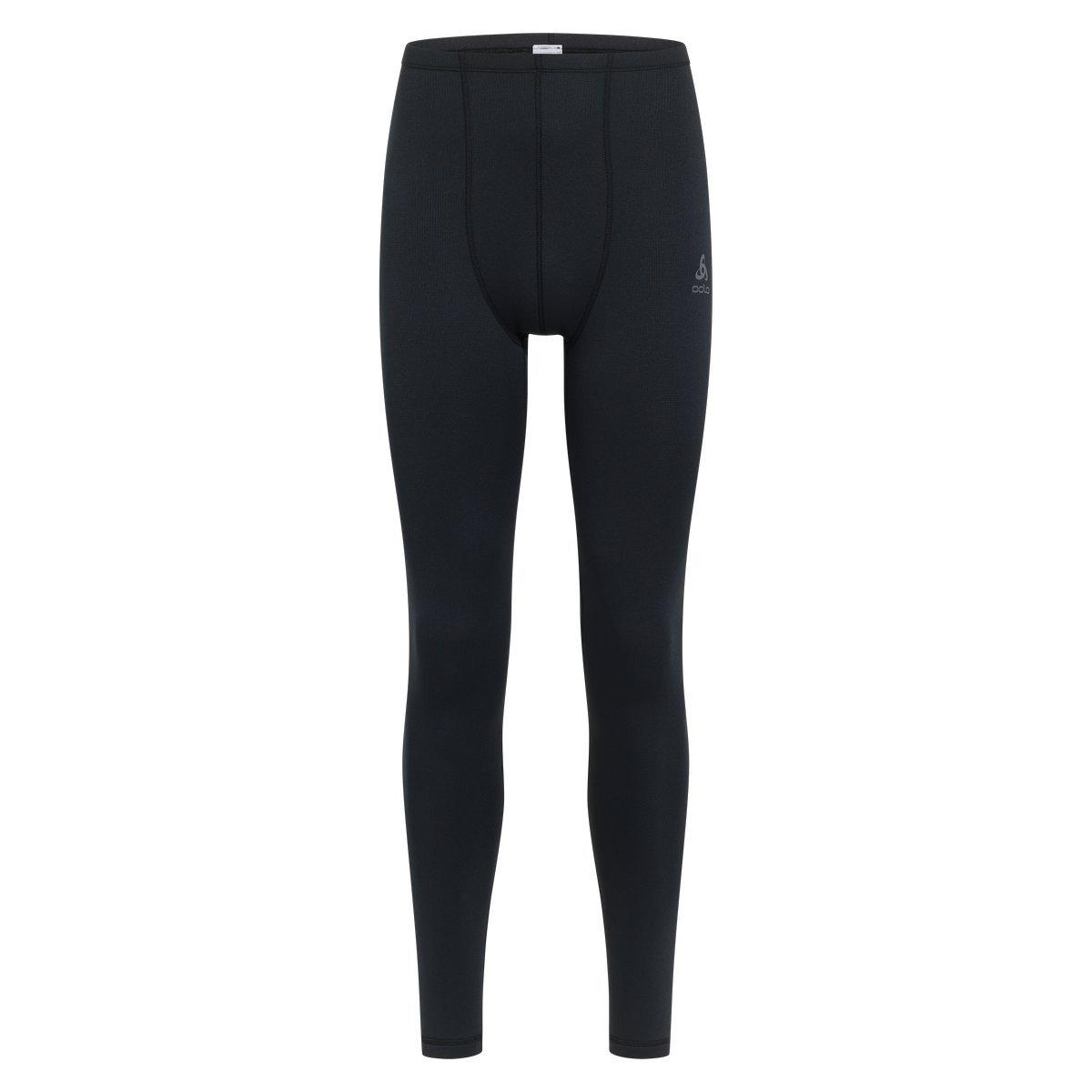 Odlo Men's Moisture Wicking Tight Fit Baselayer Leggings - Black - Small