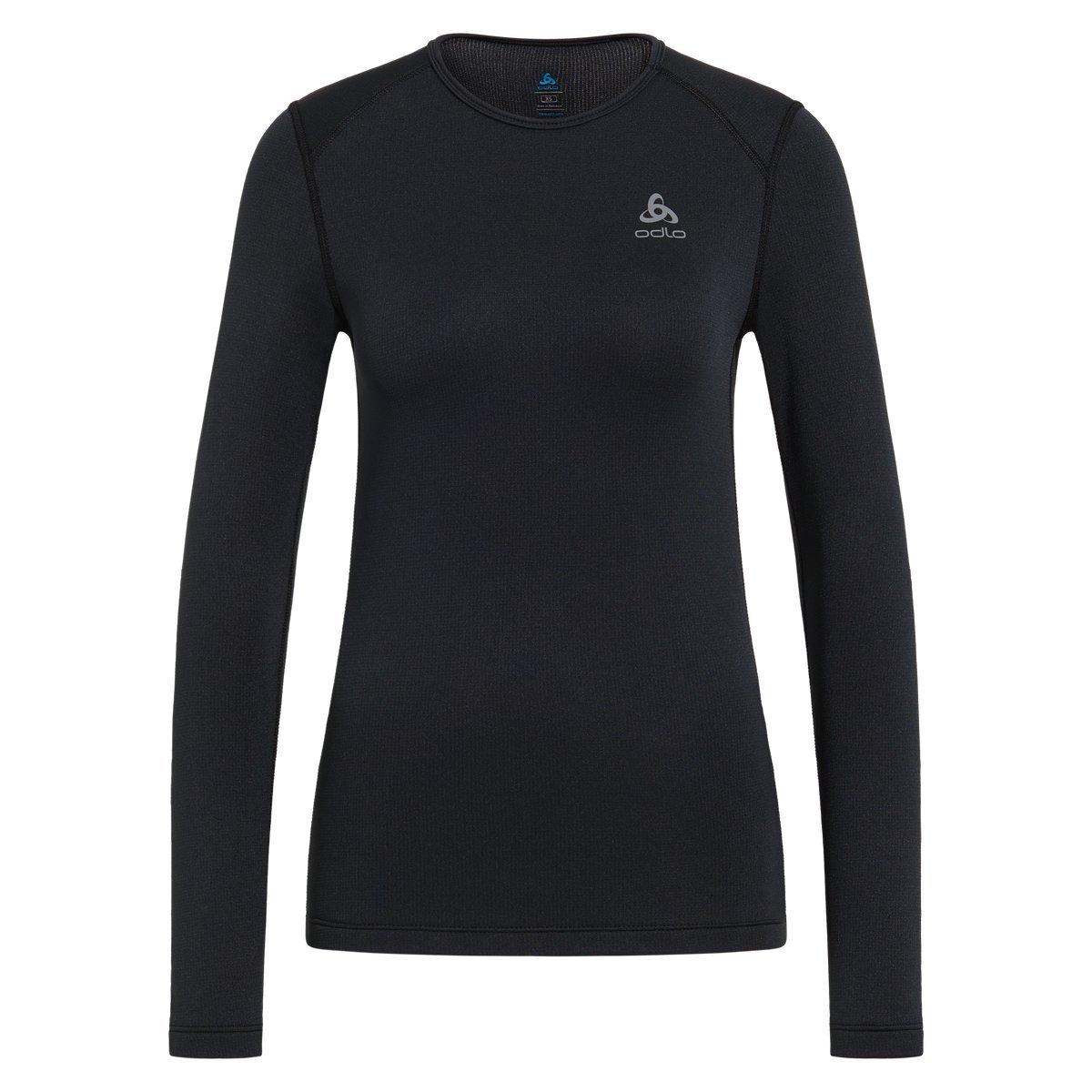 Odlo Women's Active Warm Baselayer Top - Black - 10 (S)