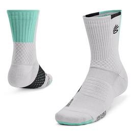 Under Armour Curry ArmourDry Playmaker Mid-Crew Socks Adults