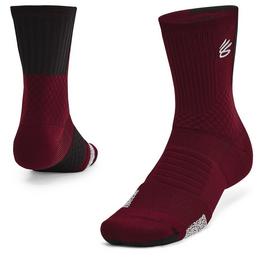 Under Armour Curry ArmourDry Playmaker Mid-Crew Socks Adults