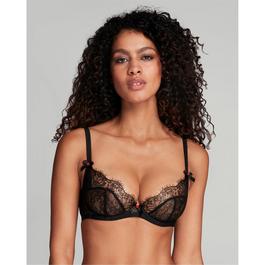 Agent Provocateur Lorna Lace Plunge Underwired Bra