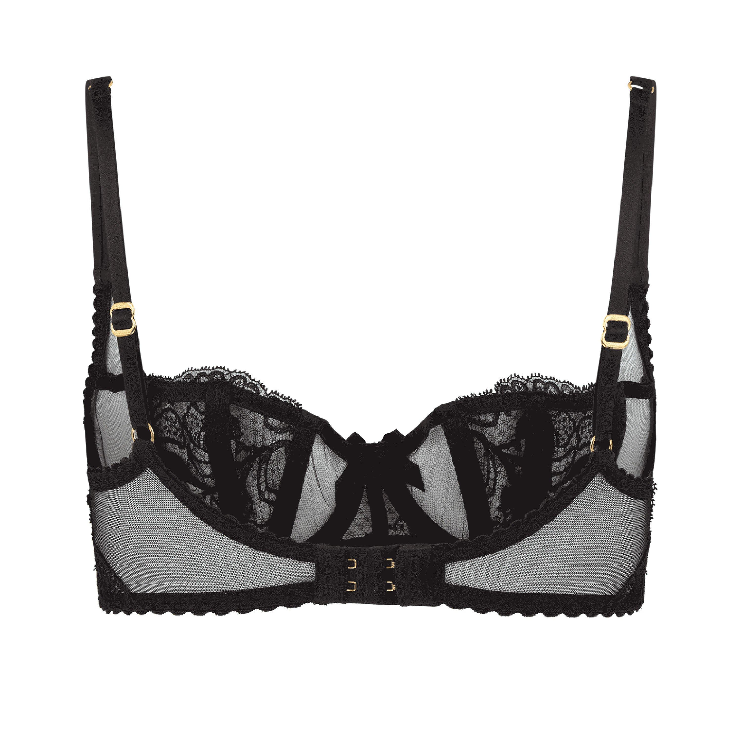 Black - Agent Provocateur - Rozlyn Balconette Underwired Bra - 5