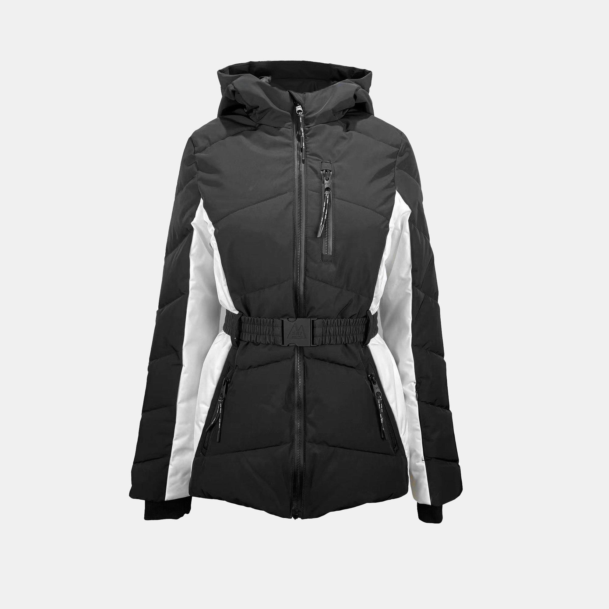 Schwarz - Jack Wills - Women's Insulated Puffer Ski Jacket - 1
