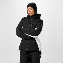 Jack Wills JW LS Hooded Puffer Ld51