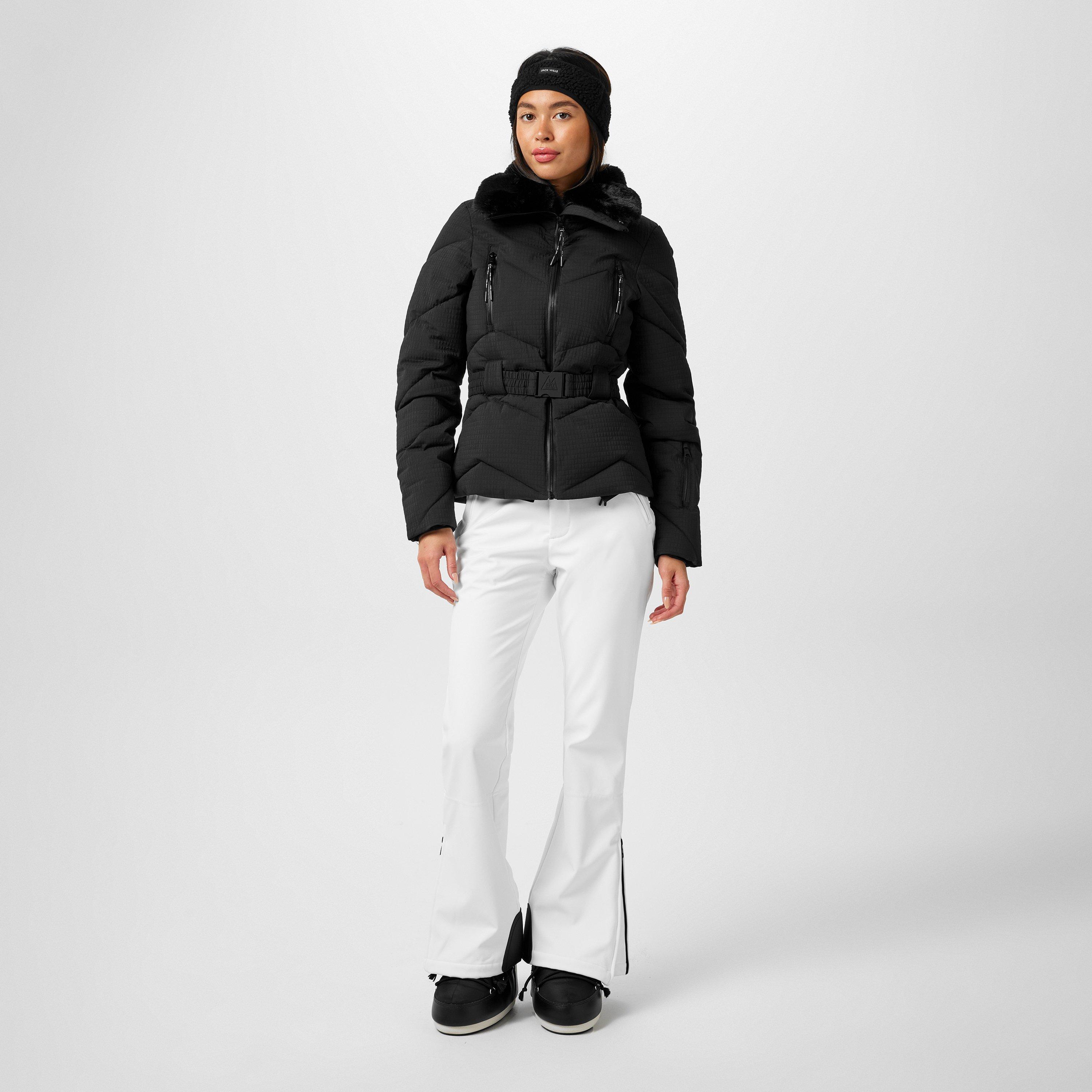 Nero - Jack Wills - Collared Puffa Insulated Padded Ski Jacket - 4